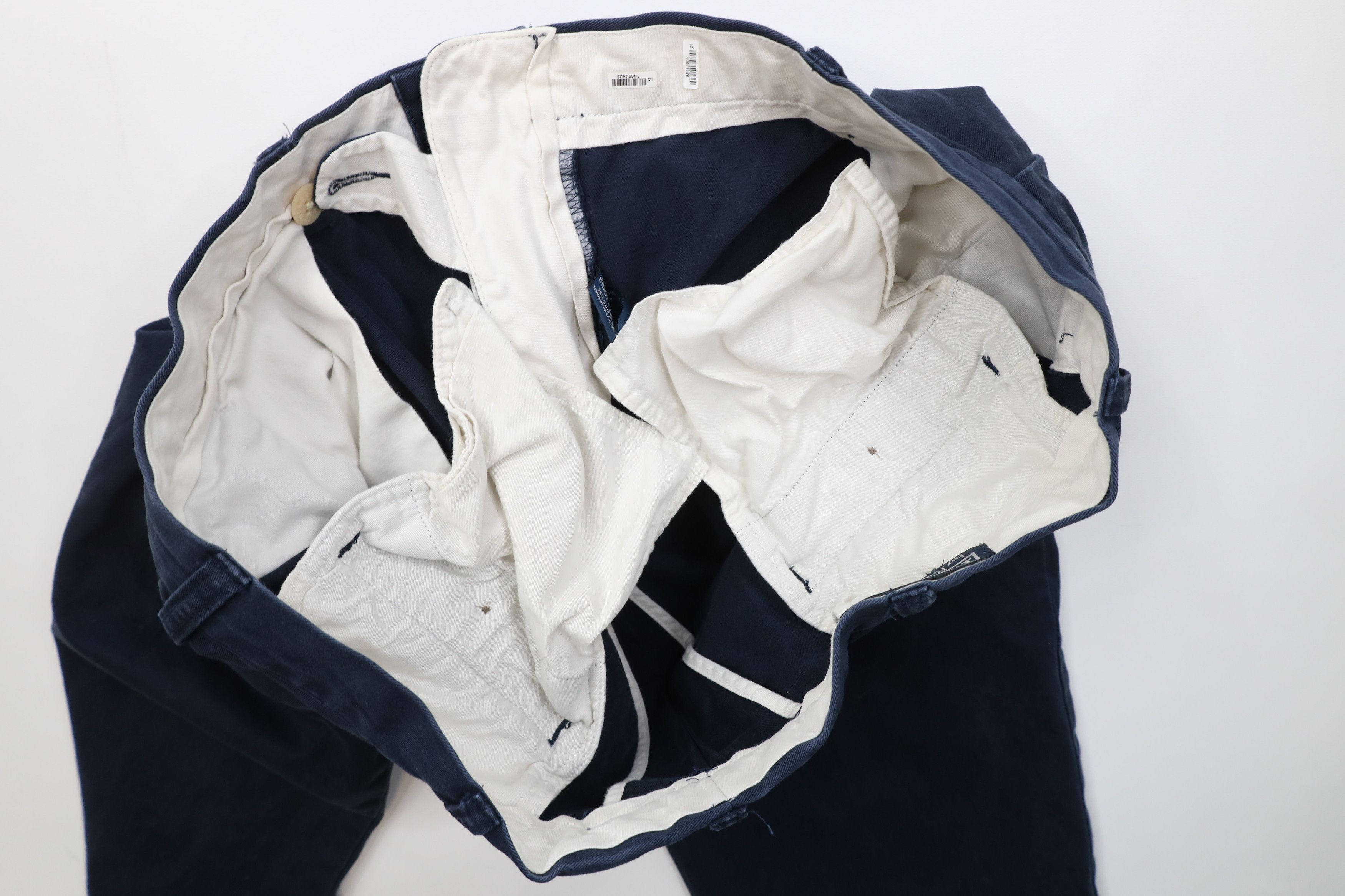 Ralph Lauren Vintage 90s Ralph Lauren Ethan Heavy Wide Leg Chino Pants Size US 38 / EU 54 - 9 Thumbnail