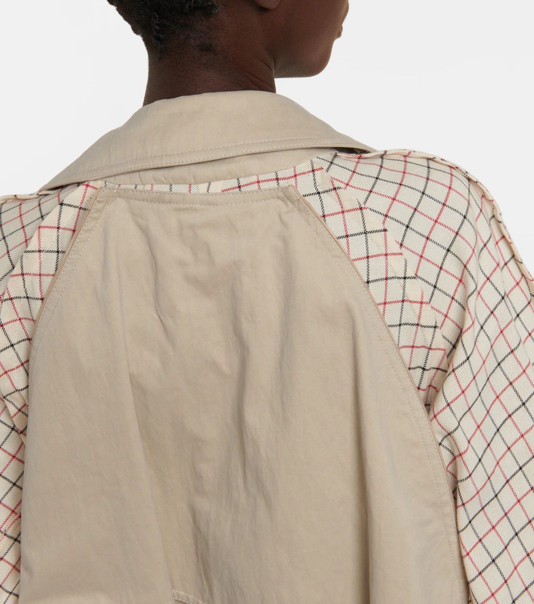 Maison Margiela o1y0625 Checked Coat in Beige Size XL / US 12-14 / IT 48-50 - 6 Thumbnail