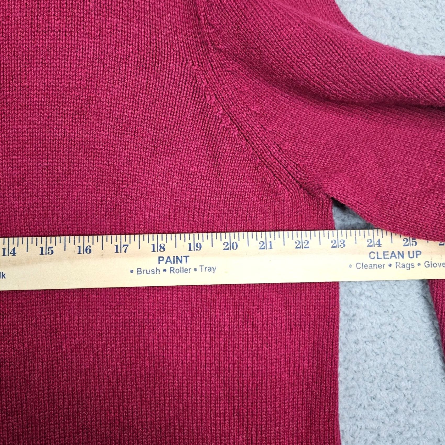 J. Jill J.JILL Red Cardigan Sweater XL Women Long Sleeve Button Up Knit Top Adults XS? Size XL / US 12-14 / IT 48-50 - 4 Thumbnail