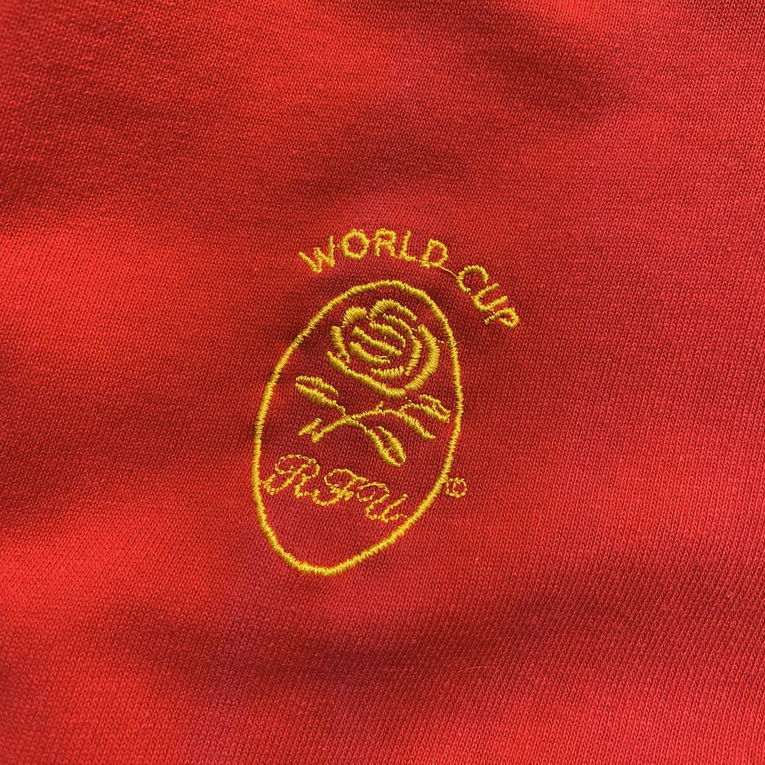Cotton Traders 🏈USA Rugby Football Union Polo jersey - 1980s World cup Size US L / EU 52-54 / 3 - 5 Thumbnail