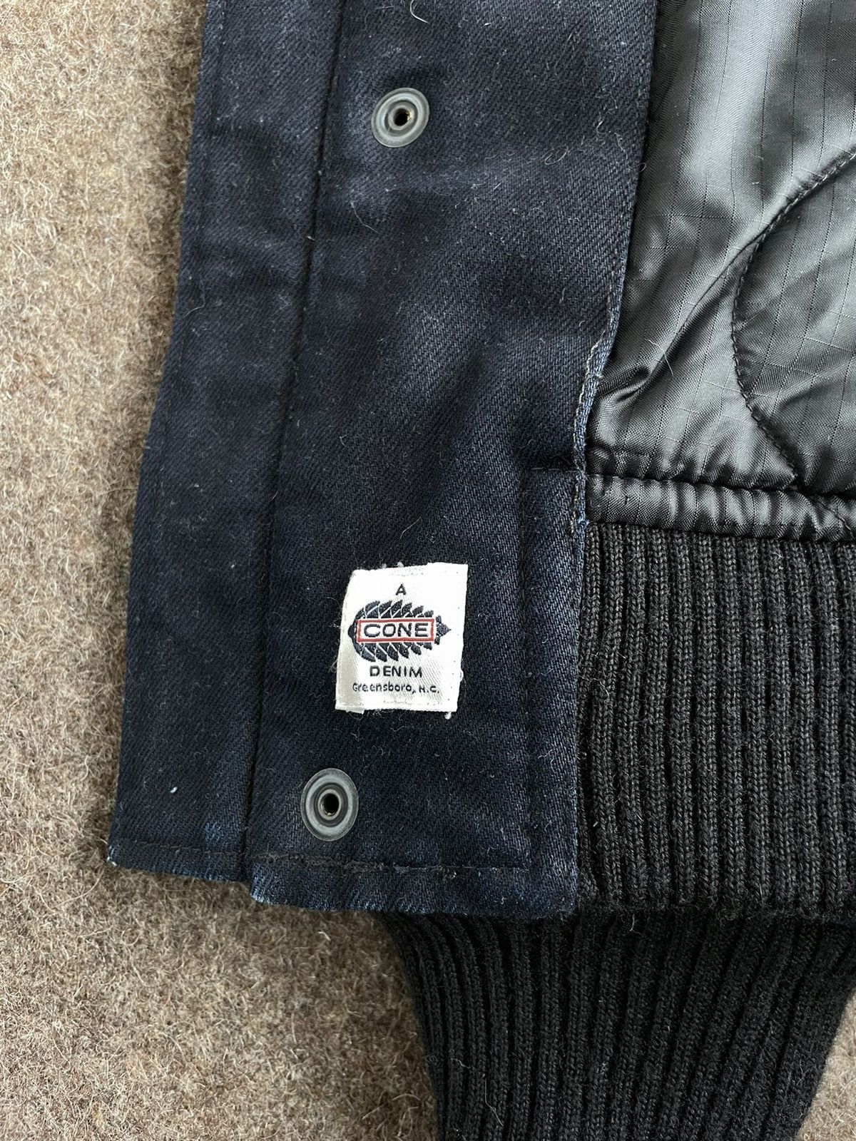 I. Spiewak And Sons I. Spiewak & Sons Denim Bomber Jacket Size US L / EU 52-54 / 3 - 12 Thumbnail