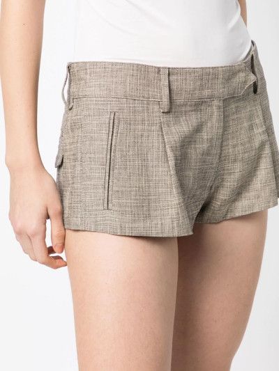 Christopher Esber o1mle1224 Horizontal Cropped Short in Brown/Grey Size 26" / US 2 / IT 38 - 5 Thumbnail