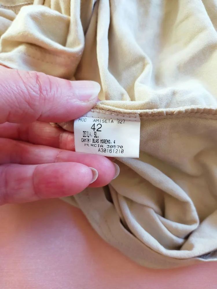 Other Vintage Blouse, Retro Blouse, SIZE - USA- 8 / ES -42 Size M / US 6-8 / IT 42-44 - 6 Thumbnail