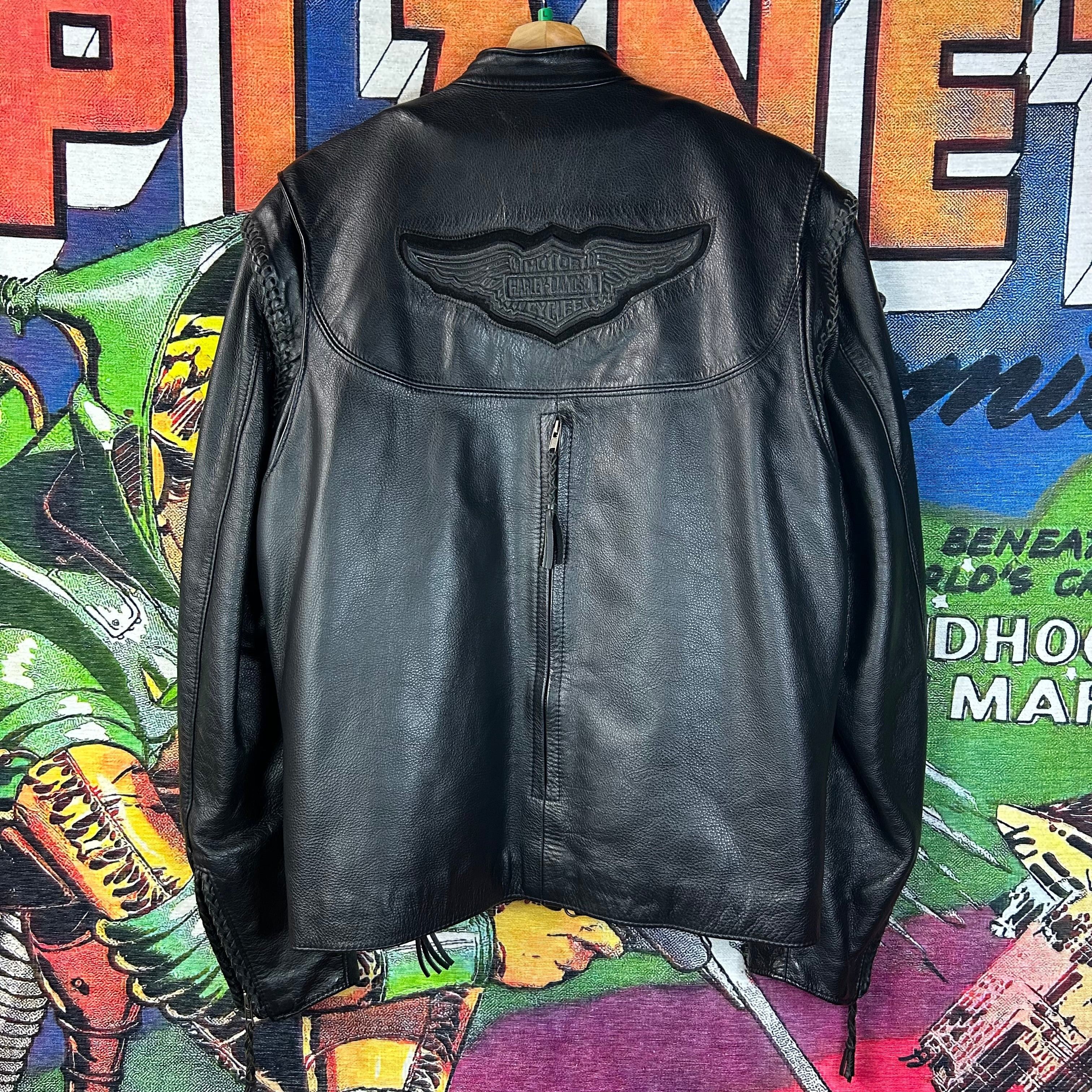 Harley Davidson Y2K Harley Davidson Willie G Convertible Leather Jacket Size US L / EU 52-54 / 3 - 2 Thumbnail