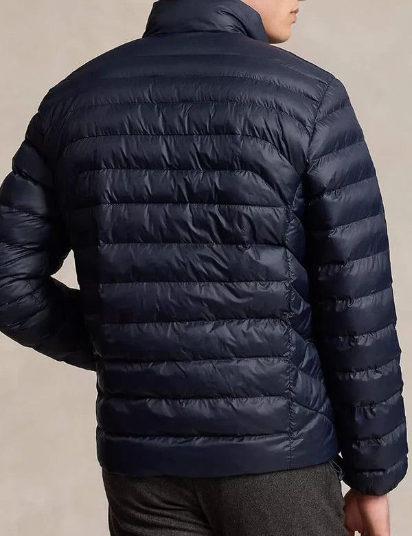 Polo Ralph Lauren o1s22i1n0125 Quilted Jacket in Navy Blue Size US XL / EU 56 / 4 - 3 Thumbnail