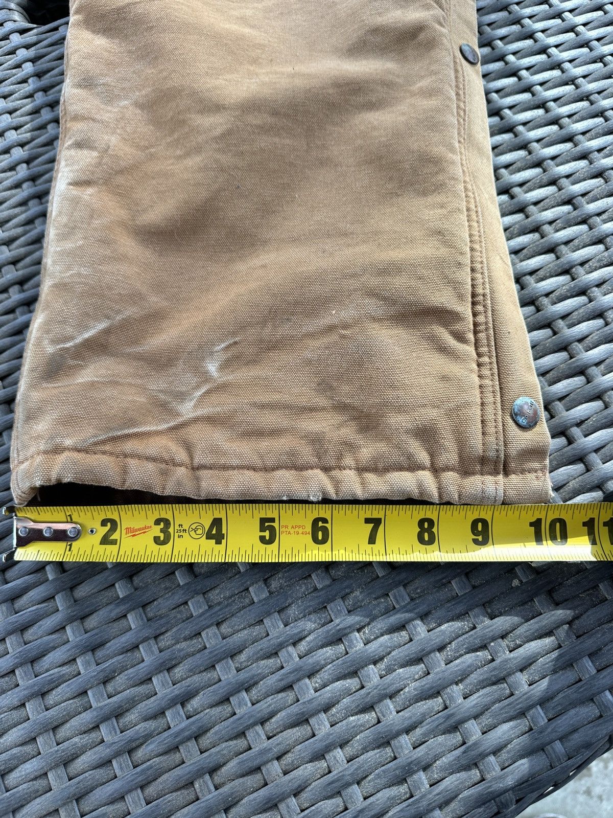 Carhartt Carhartt Coverall 46 Short Quilt Insulated bib Union X01 Size US 33 - 16 Thumbnail