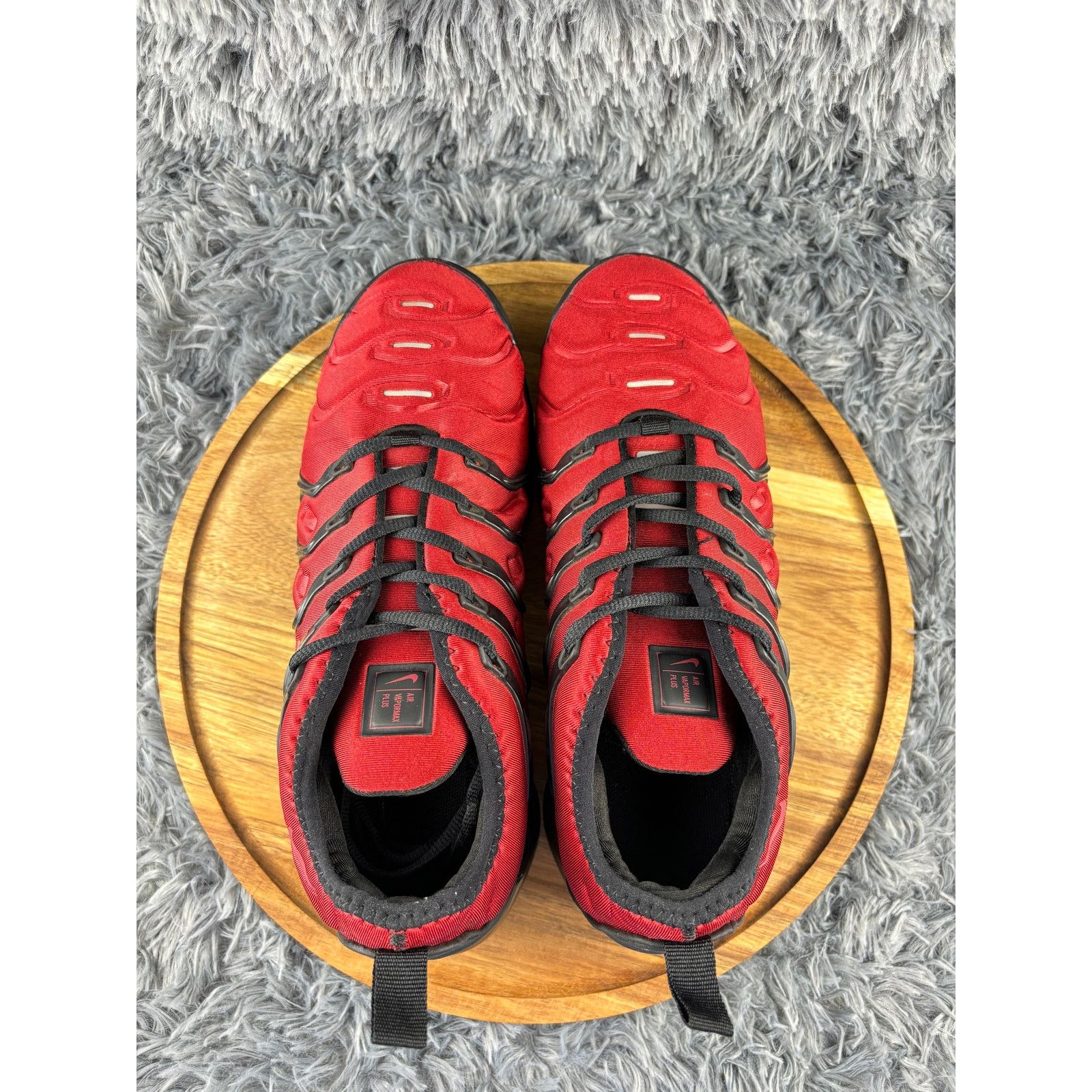Nike Nike Air Vapormax Plus University Red Black Mens Size 8.5 Size US 8.5 / EU 41-42 - 6 Thumbnail
