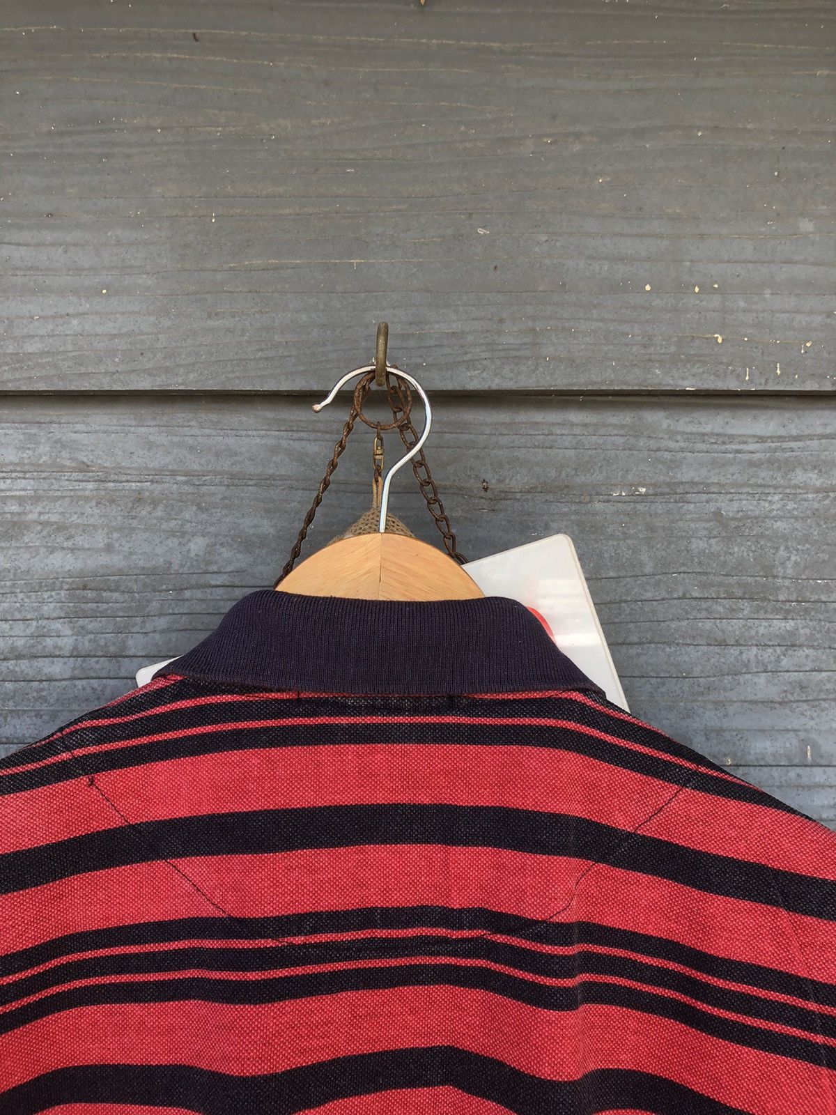Polo Ralph Lauren Vintage Polo Ralph Lauren Stripe Polo Shirt Size US L / EU 52-54 / 3 - 12 Thumbnail