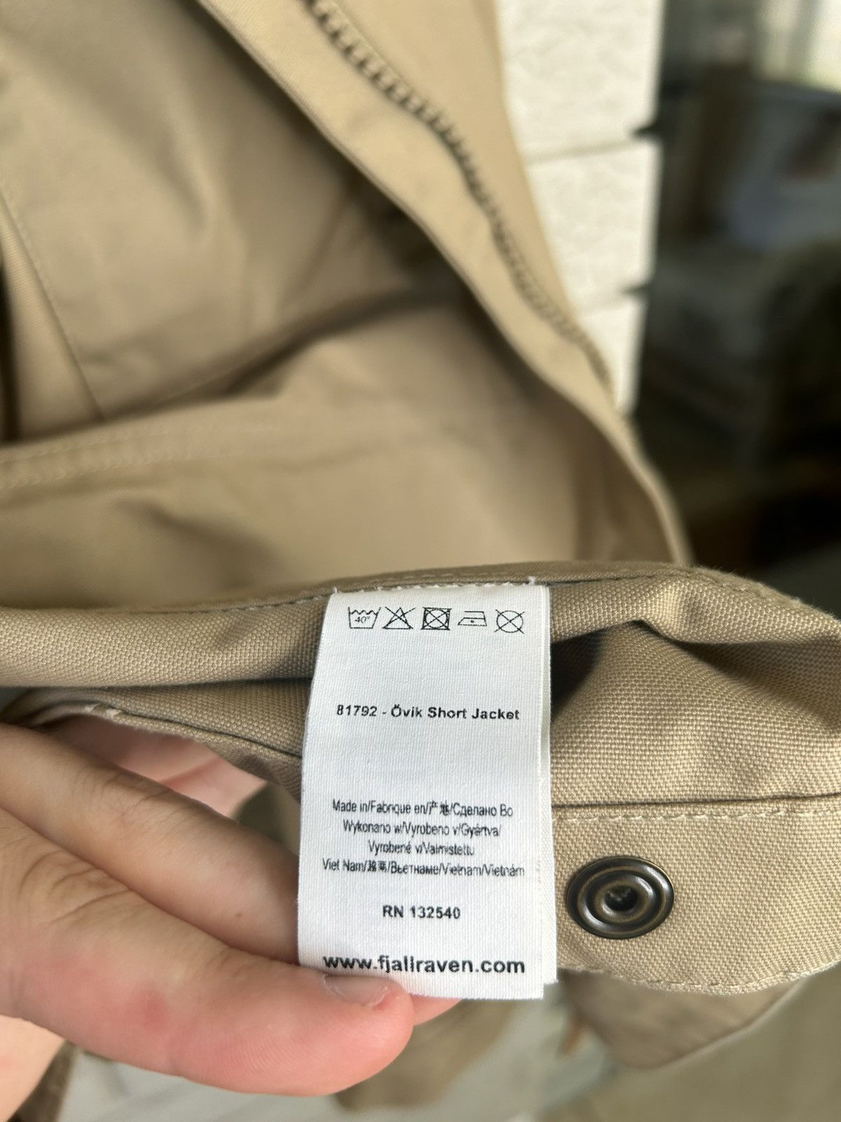 Fjallraven Fjallraven Ovik Short Jacket Size US L / EU 52-54 / 3 - 16 Thumbnail
