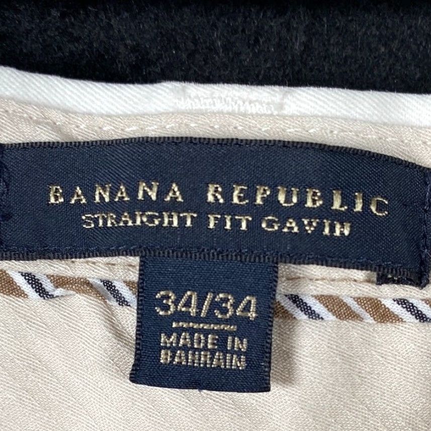 Banana Republic Banana Republic Mens Pants Tan Gavin Chino Straight 100% Cotton 36x32 Bagged? No, 34x34 Size US 36 / EU 52 - 5 Thumbnail
