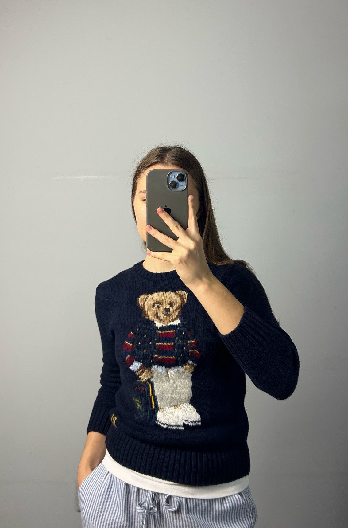 Polo Ralph Lauren Vintage sweater knit PRL polo bear Ralph Lauren kids Size XXS / US 00 / IT 34 - 6 Thumbnail
