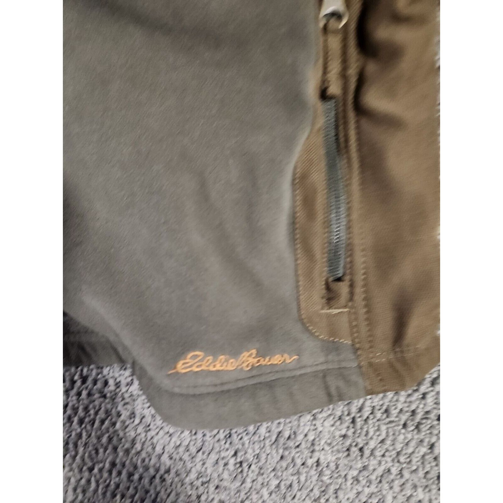 Eddie Bauer Eddie Bauer Fleece Jacket Brown Zip Women's Petite Large Size L / US 10 / IT 46 - 3 Thumbnail