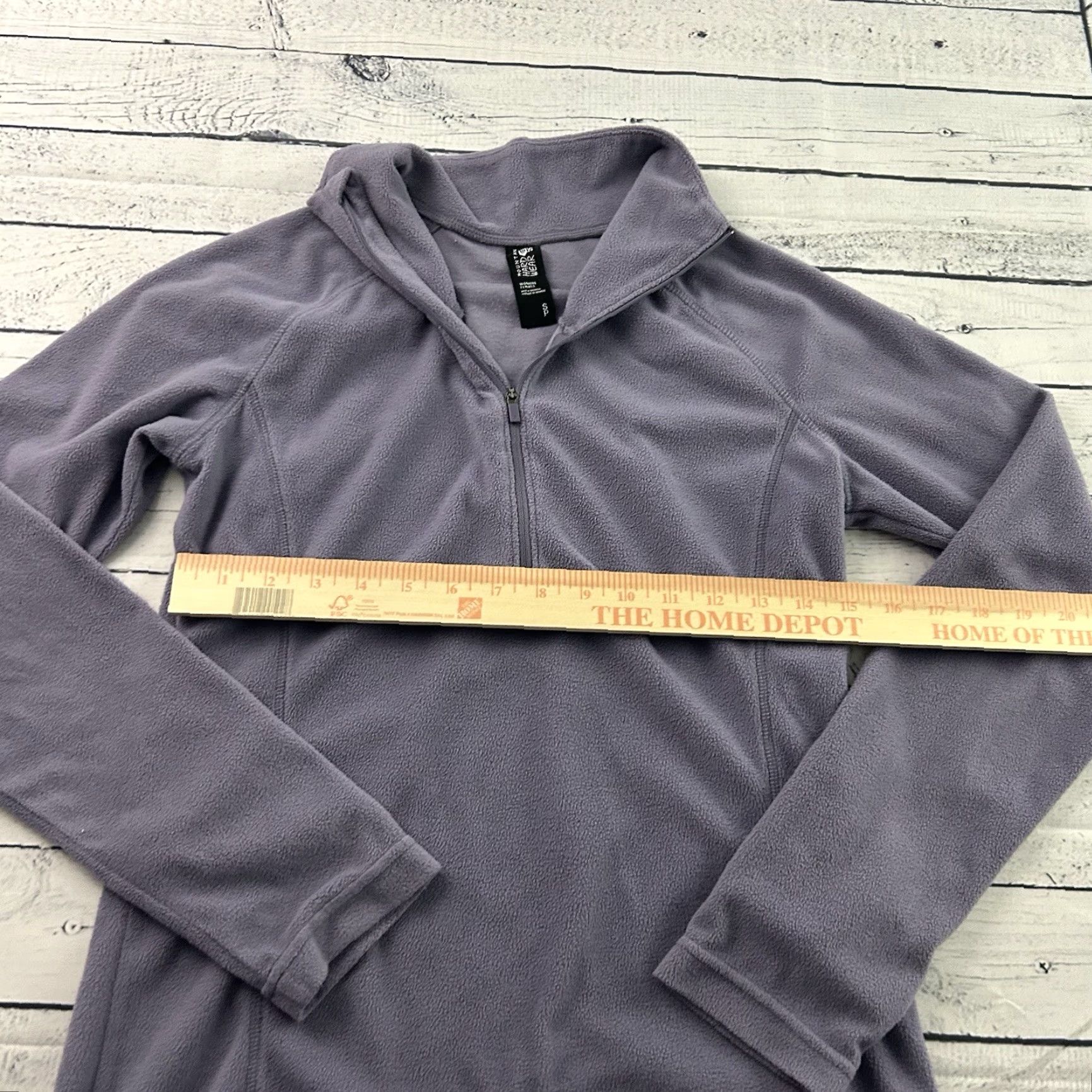 Mountain Hardwear Mountain Hardwear 1/4 Zip Lightweight Fleece Jacket Women's S Purple Coat Jacket Shirt Womens Small Purple 1/4 Zip Lightweight Fleece Jacket Size S / US 4 / IT 40 - 5 Thumbnail
