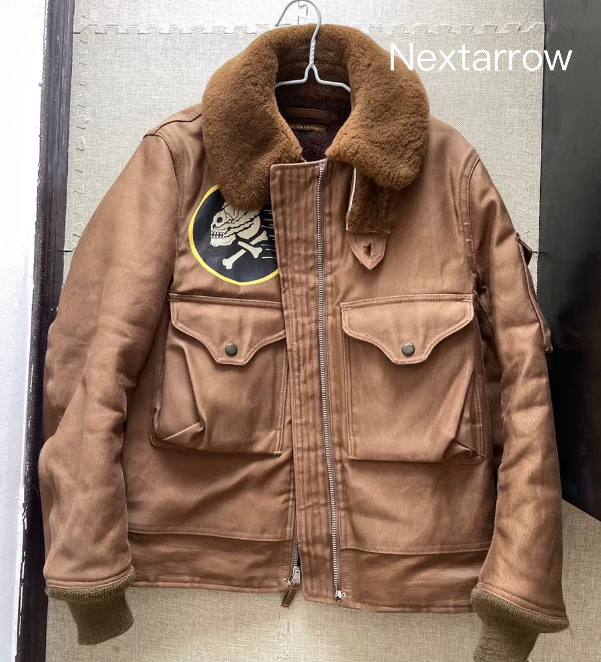 Freewheelers MUROC HOP HEADS S-6 Winter Pilot Jacke