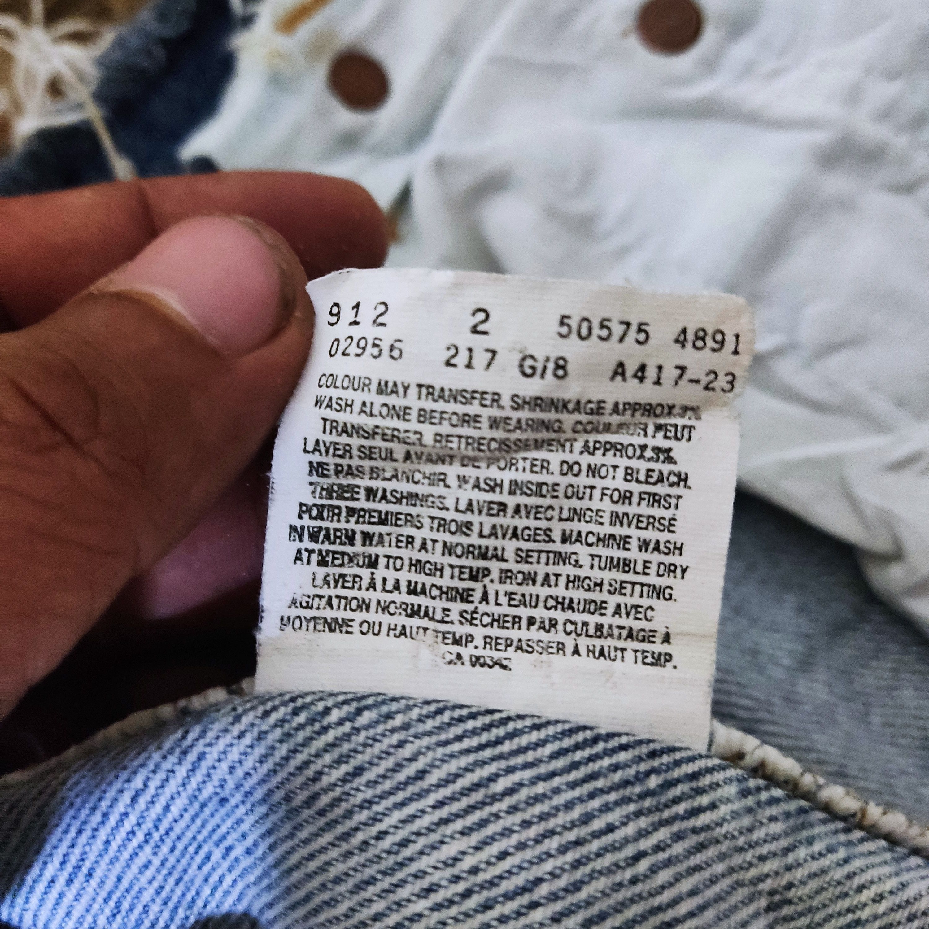 Levi's Levis Mini Skirt punk Size 32" / US 10 / IT 46 - 7 Thumbnail
