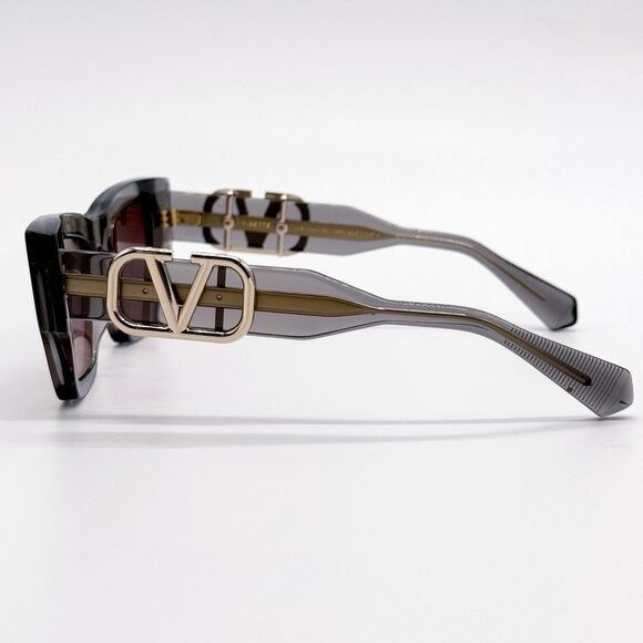Valentino NEW VALENTINO SUNGLASSES VLS-166C VIOLET WOMEN CAT EYE EYEWE Size ONE SIZE - 6 Thumbnail