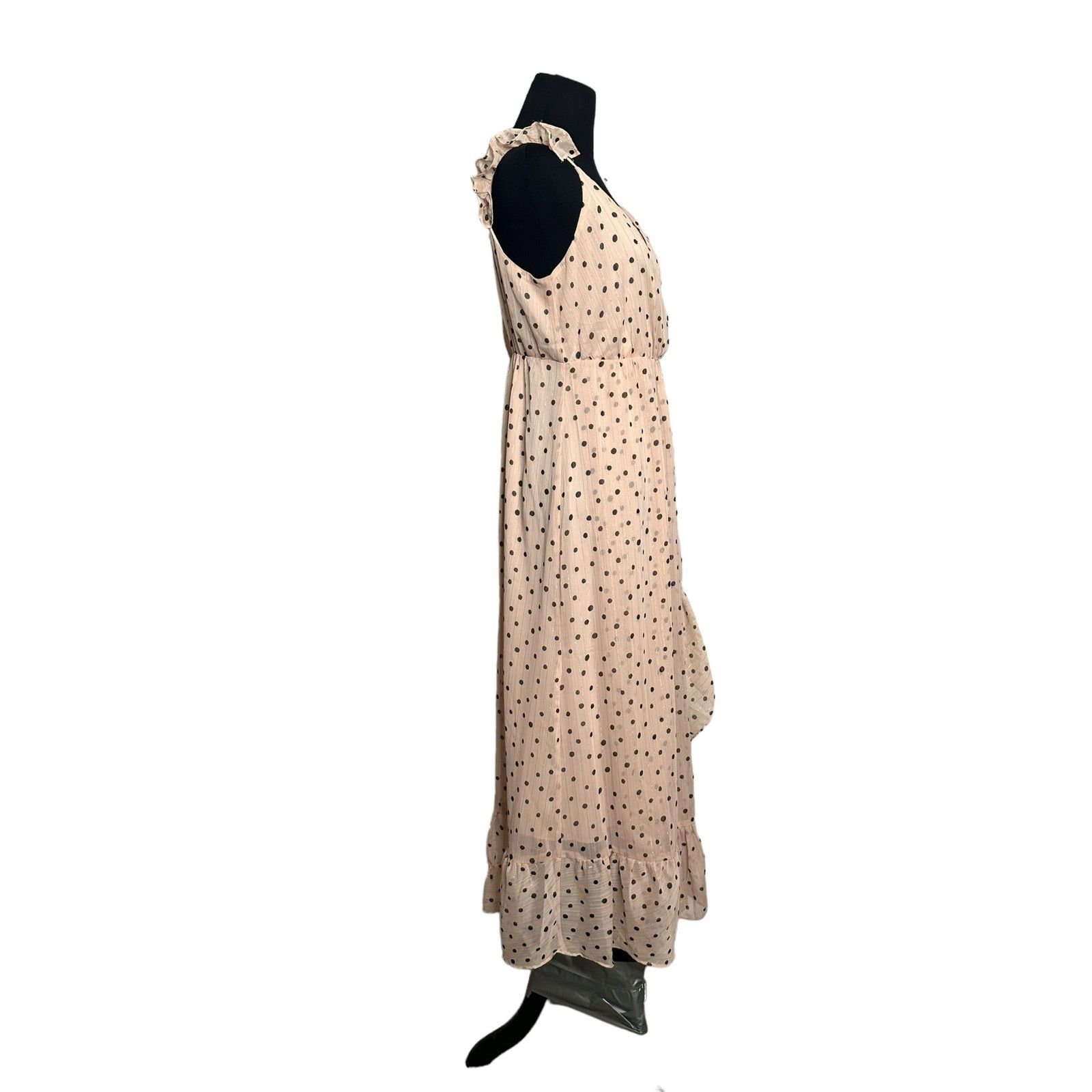 Madewell Madewell Polka Dots Ruffle Straps Maxi Dress Size 4 Size S / US 4 / IT 40 - 12 Thumbnail