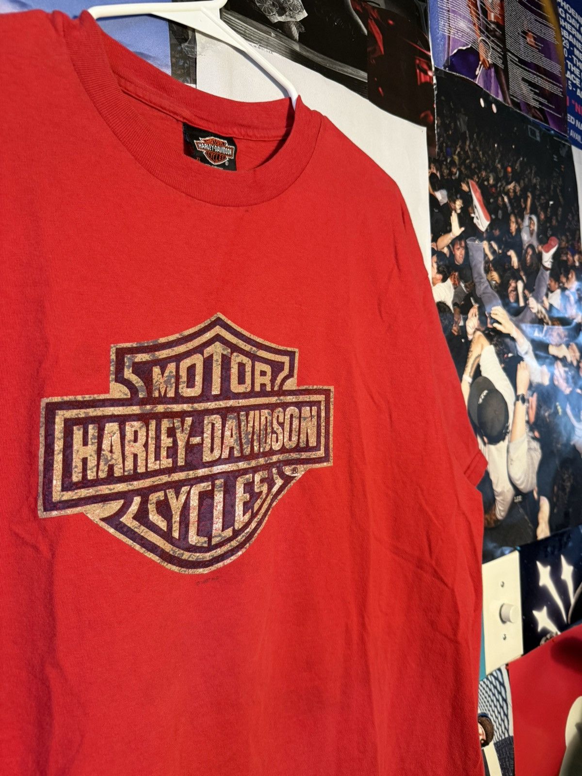 Harley Davidson Harley Davidson ©1997 House of Harleys CA tee red XL USA Size US XL / EU 56 / 4 - 3 Thumbnail