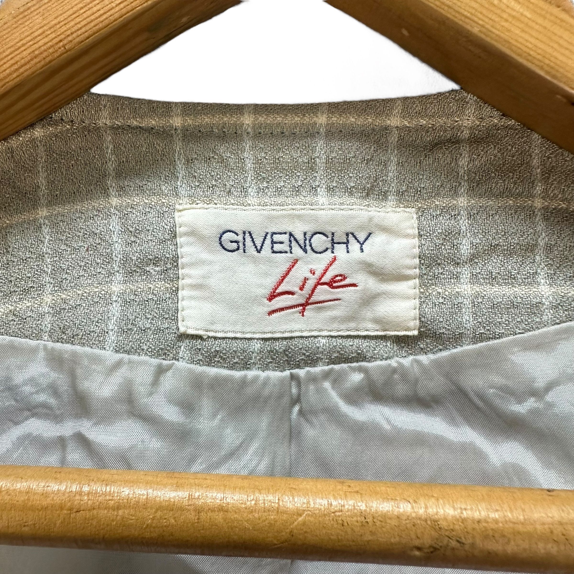 Givenchy GIVENCHY LITE CHECKED PLAID CROP JACKET #8932-040 Size S / US 4 / IT 40 - 8 Thumbnail