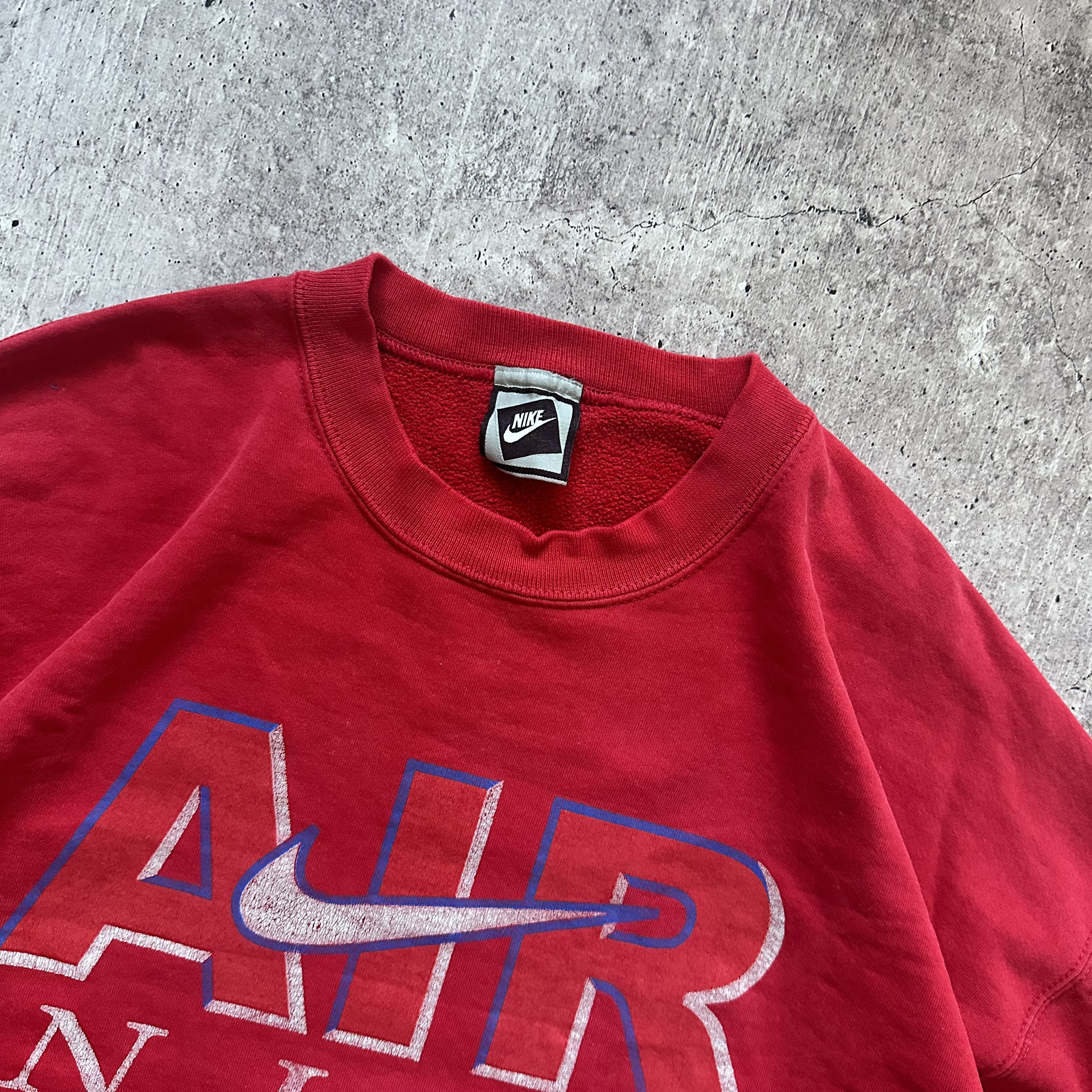 Nike Nike Air Big Logo 90s Baggy Boxy Oversize Sweatshirt Size US XL / EU 56 / 4 - 2 Thumbnail
