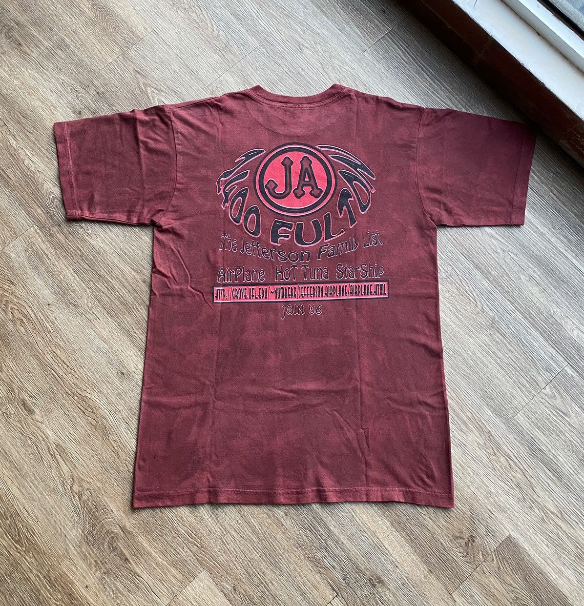 Band Tees × Vintage Vintage Jefferson Airplane Hot Tuna Starship Tour Size US XL / EU 56 / 4 - 2 Thumbnail