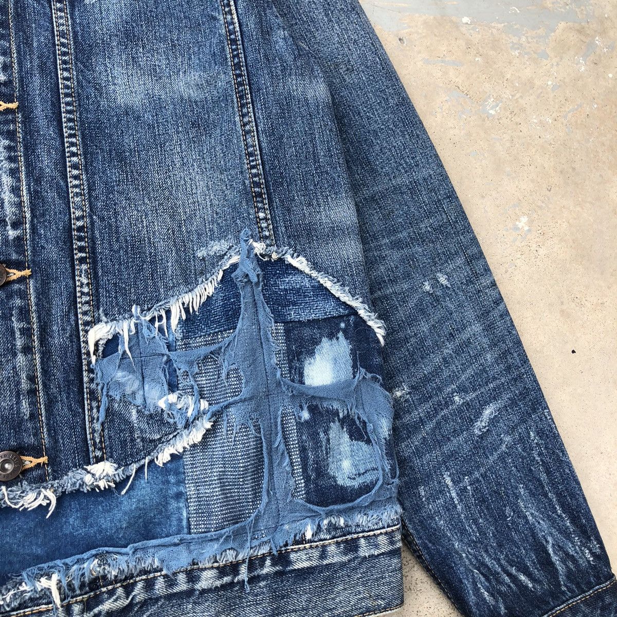 Levi's Made & Crafted Levis Made & Crafted Type IV Trucker Boro Made In Japan 🇯🇵 Size US M / EU 48-50 / 2 - 7 Thumbnail