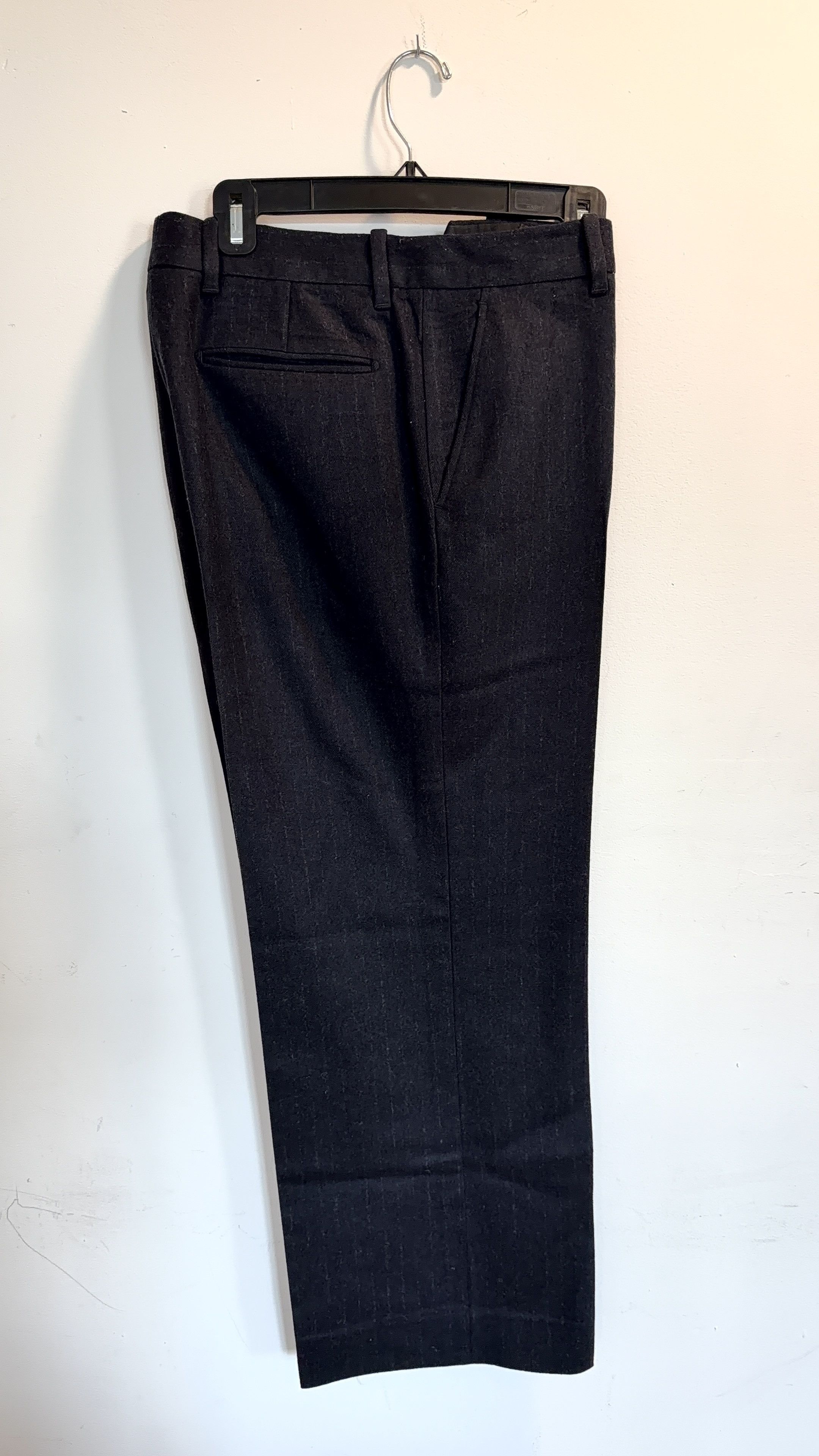Prada Prada Navy Blue Chalk Stripe Loose Fit Trousers Size US 32 / EU 48 - 1 Thumbnail