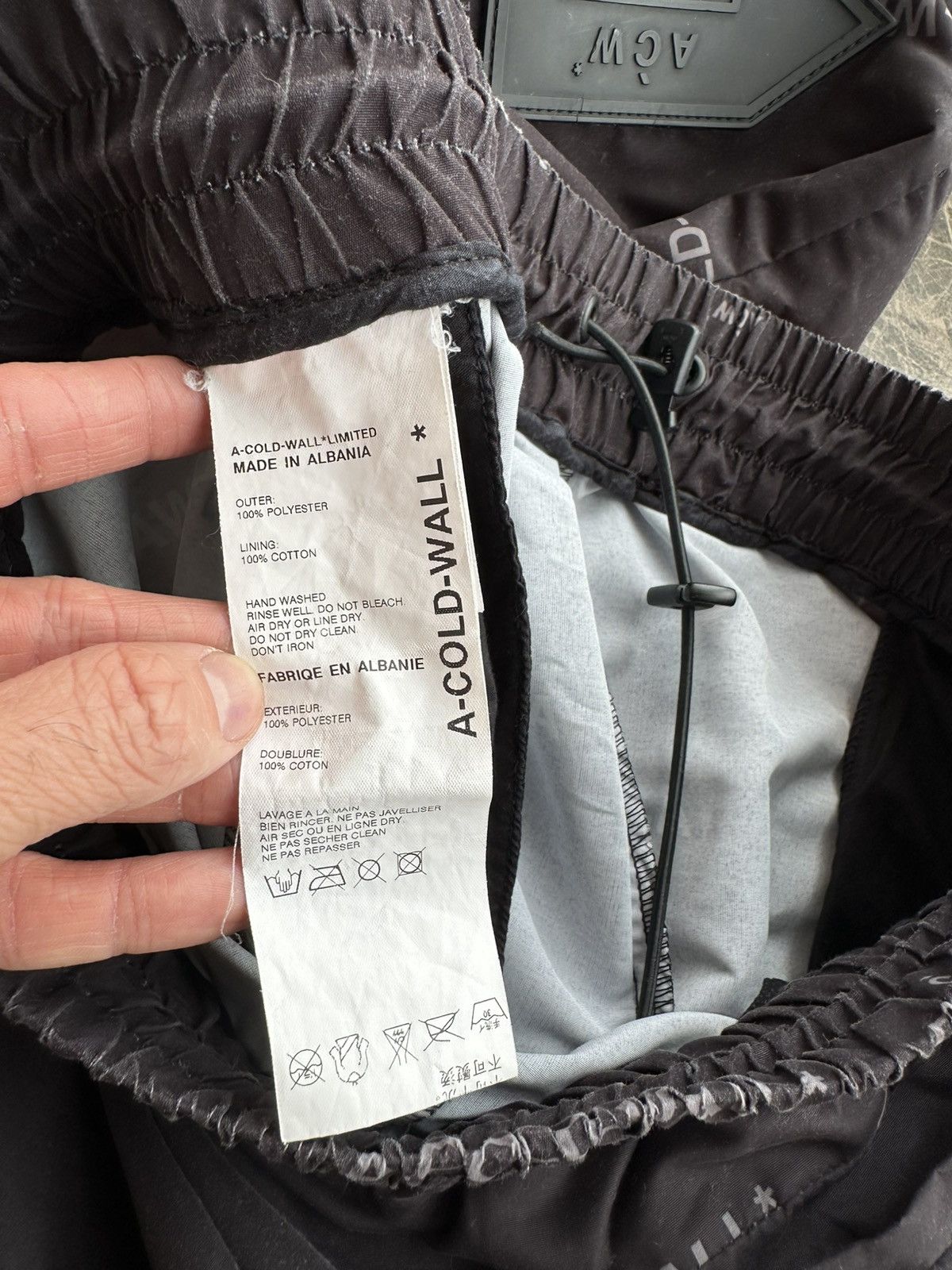 A-COLD-WALL* A-Cold Wall Multilogo Unisex Pants Size US 29 - 10 Thumbnail