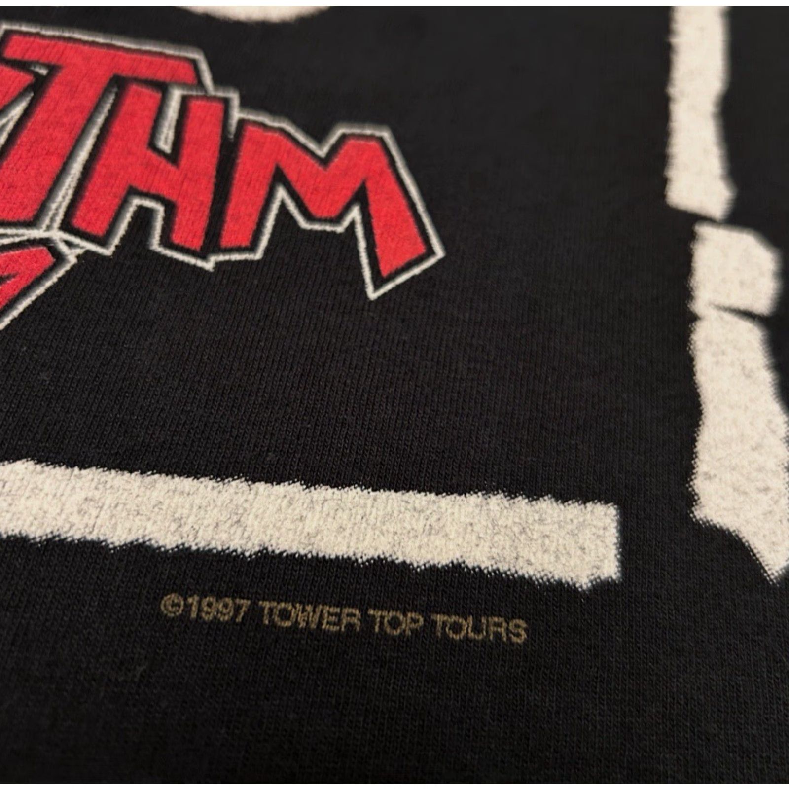 Vintage VINTAGE 90s ZZ Top Mean Rhythm Tour 1997 VTG Band Tee Shirt Mens Size XL USA Shirt Men XL Black 90s Music Rock Men ZX? Size US XL / EU 56 / 4 - 4 Thumbnail