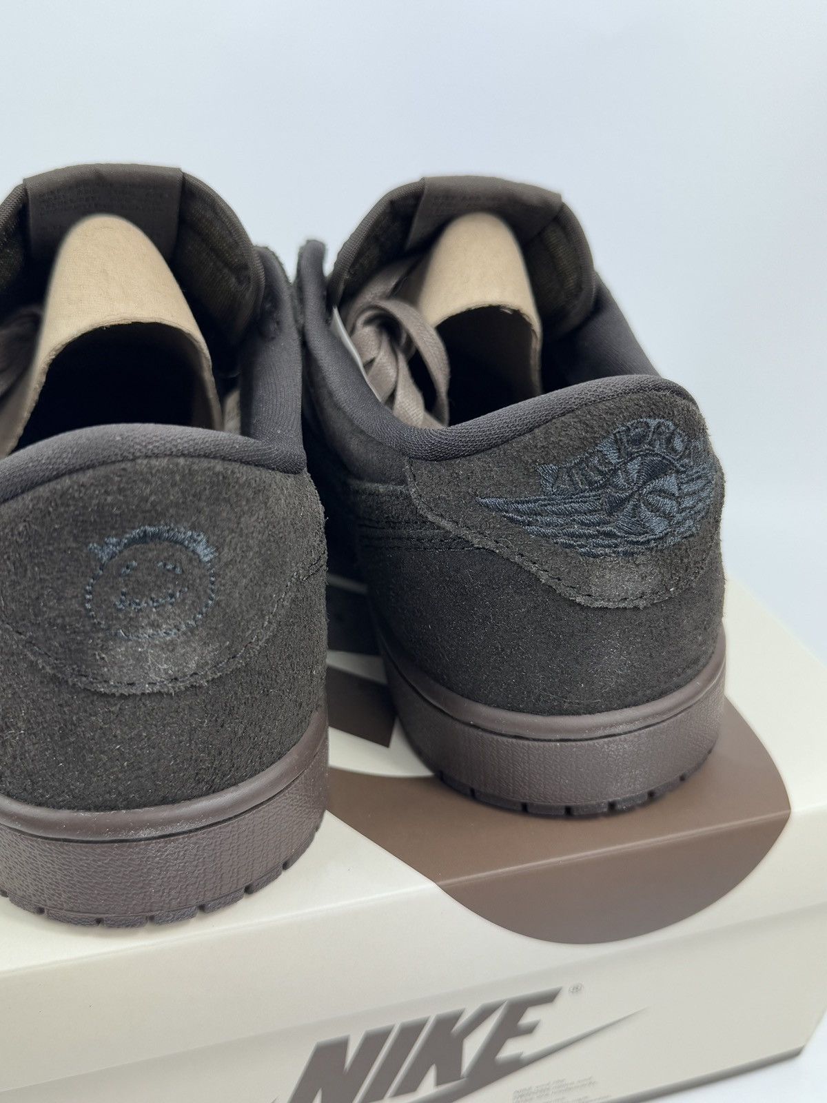 Jordan Brand JORDAN 1 RETRO CACTUS JACK VELVET BROWN SNEAKERS Size US 14 / EU 47 - 5 Thumbnail