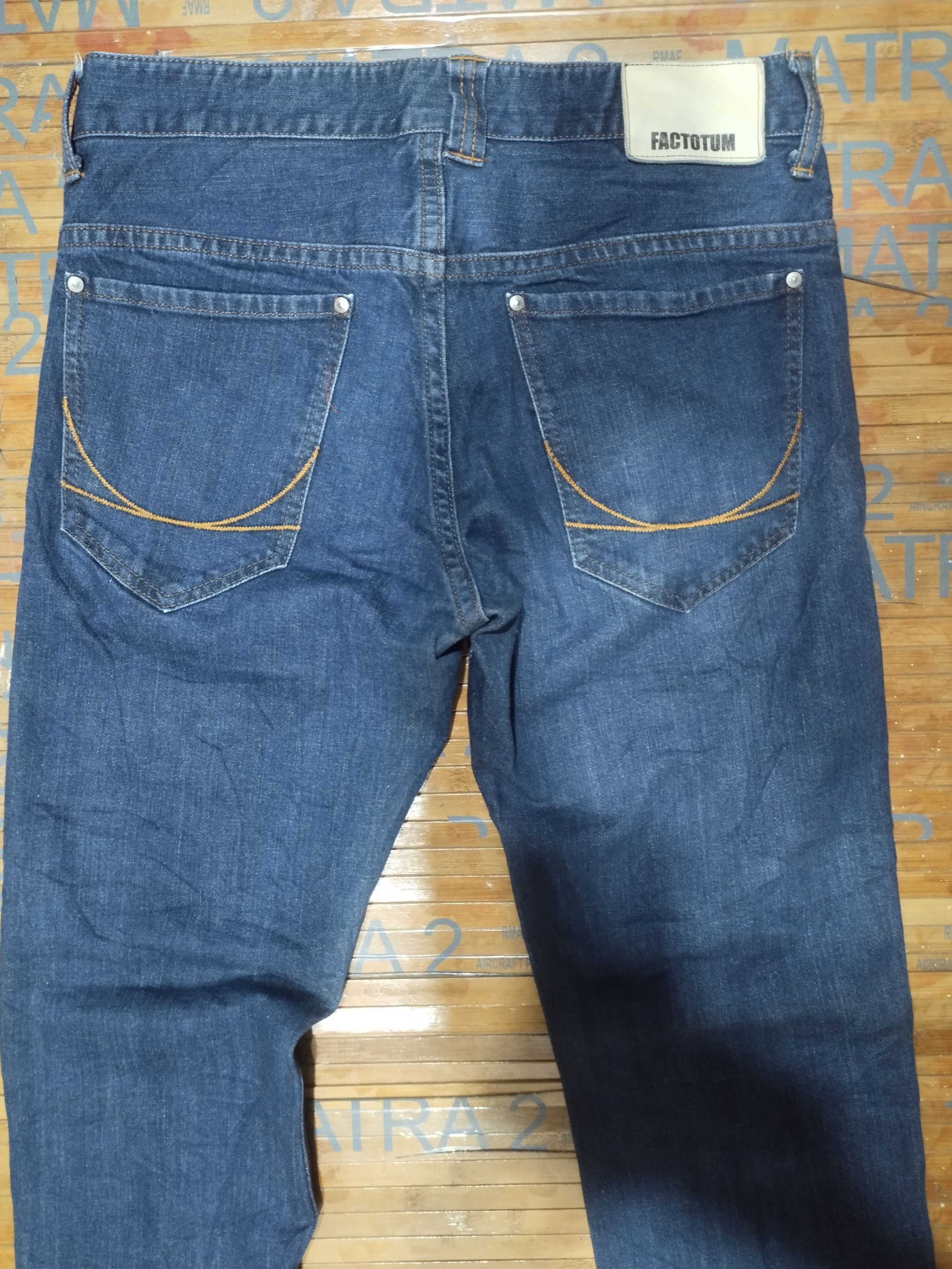 Japanese Brand × Vintage Factotum Sz 31" Size US 31 - 12 Thumbnail