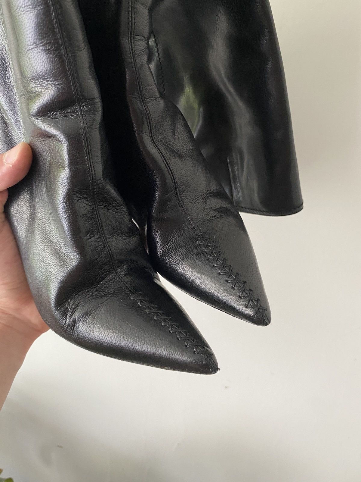 Yves Saint Laurent Yves Saint Laurent Vintage Avant Garde Hight Boots Size US 7 / IT 37 - 6 Thumbnail