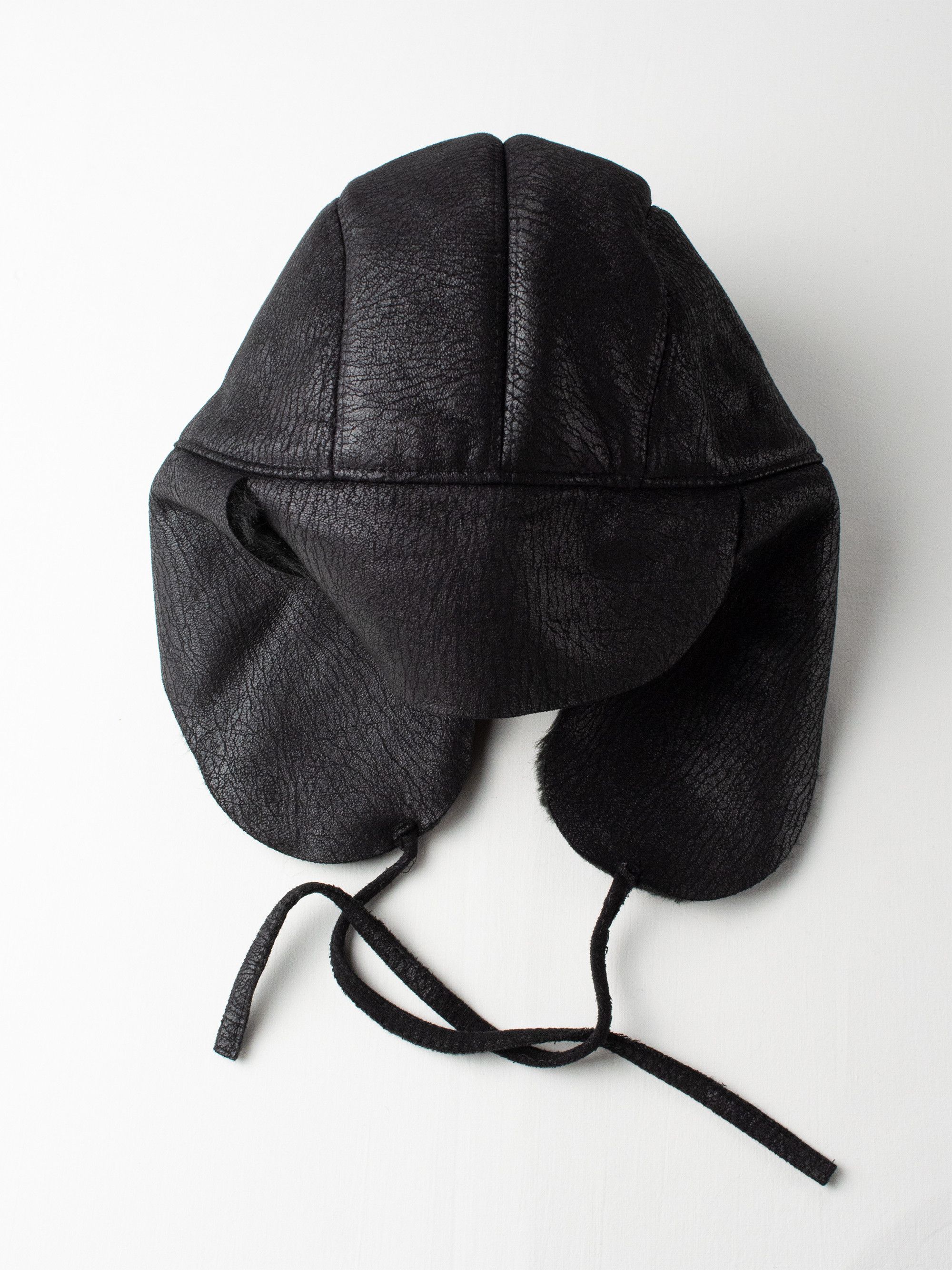 Gosha Rubchinskiy A/W 2016 - faux leather chapka hat - size M Size ONE SIZE - 3 Thumbnail