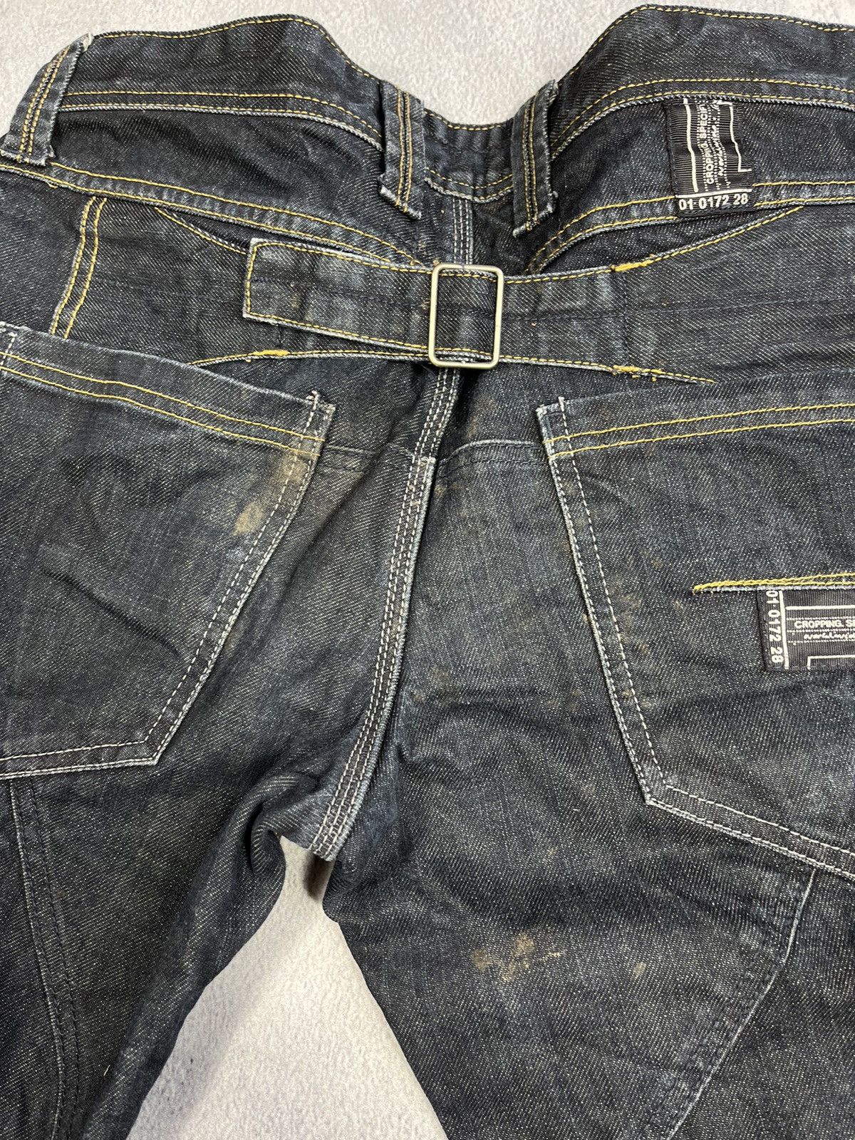 Japanese Brand × Vintage Vintage Y2K Japanese double knee jeans denim style size 32 Size US 32 / EU 48 - 7 Thumbnail