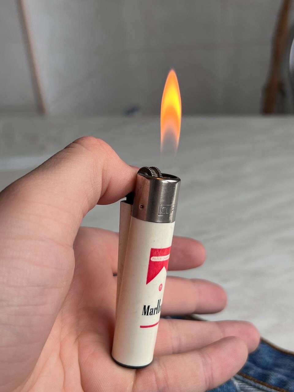 Marlboro × Vintage Y2K ELEGANCE MARLBORO CLIPPER FUTURISTIC PUNK ROCK LIGHTER Size ONE SIZE - 3 Thumbnail