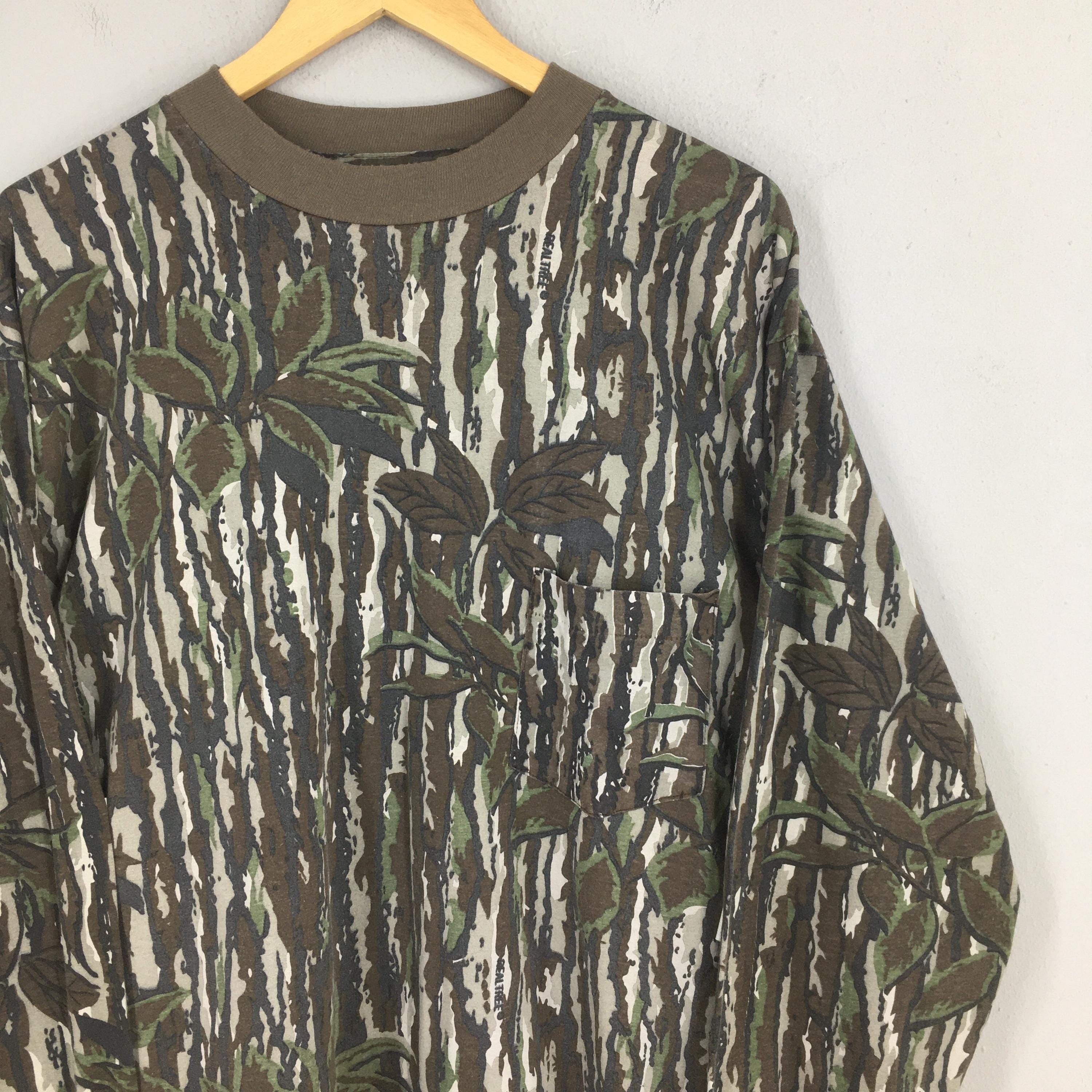 Mossy Oaks × Realtree × Vintage Vintage Bluebills Real Tree Camo Longsleeve T shirt XLarge Size US XL / EU 56 / 4 - 2 Thumbnail
