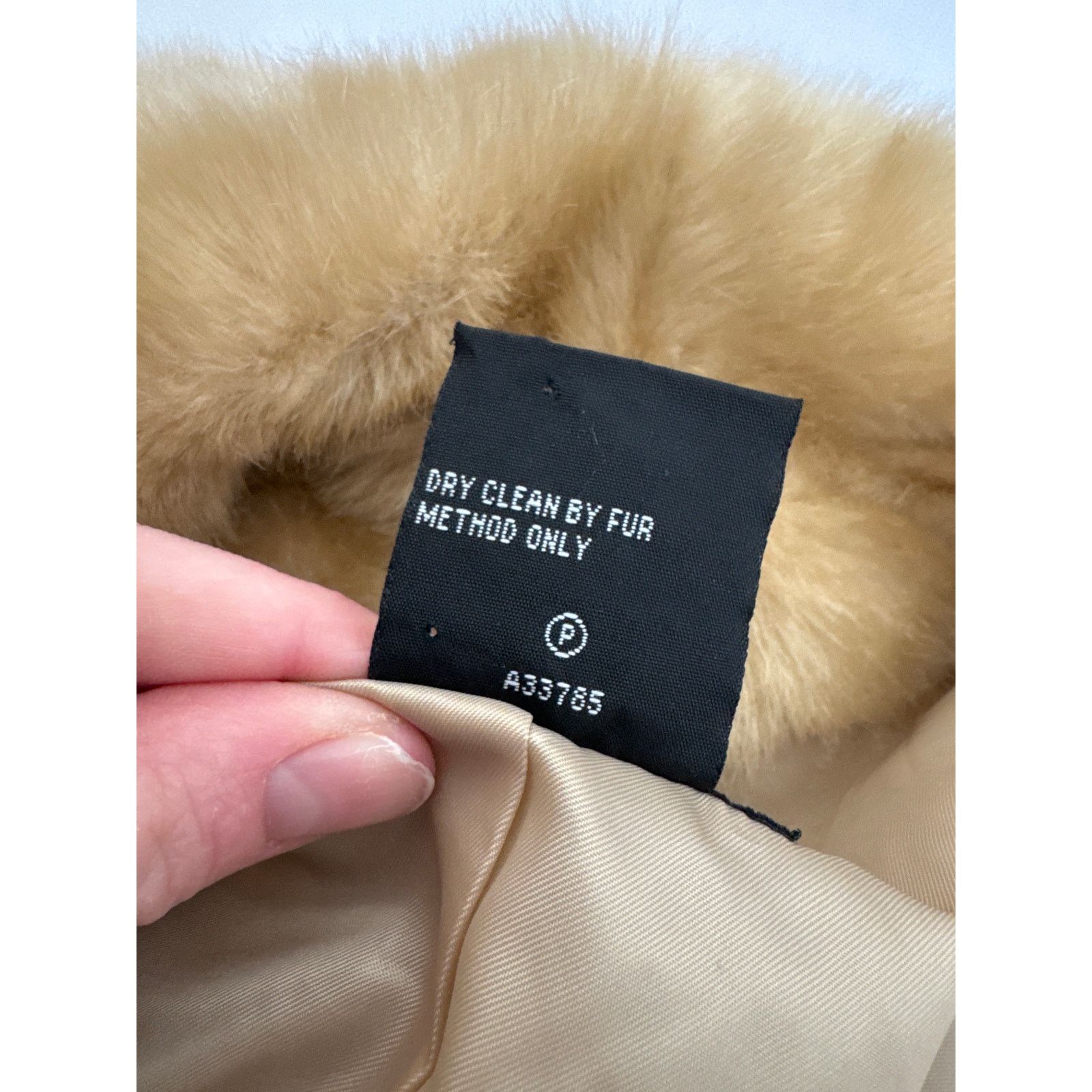 Other DENNIS BASSO Scandi Girl Faux Fur Coat Tan Size Large Size L / US 10 / IT 46 - 8 Thumbnail