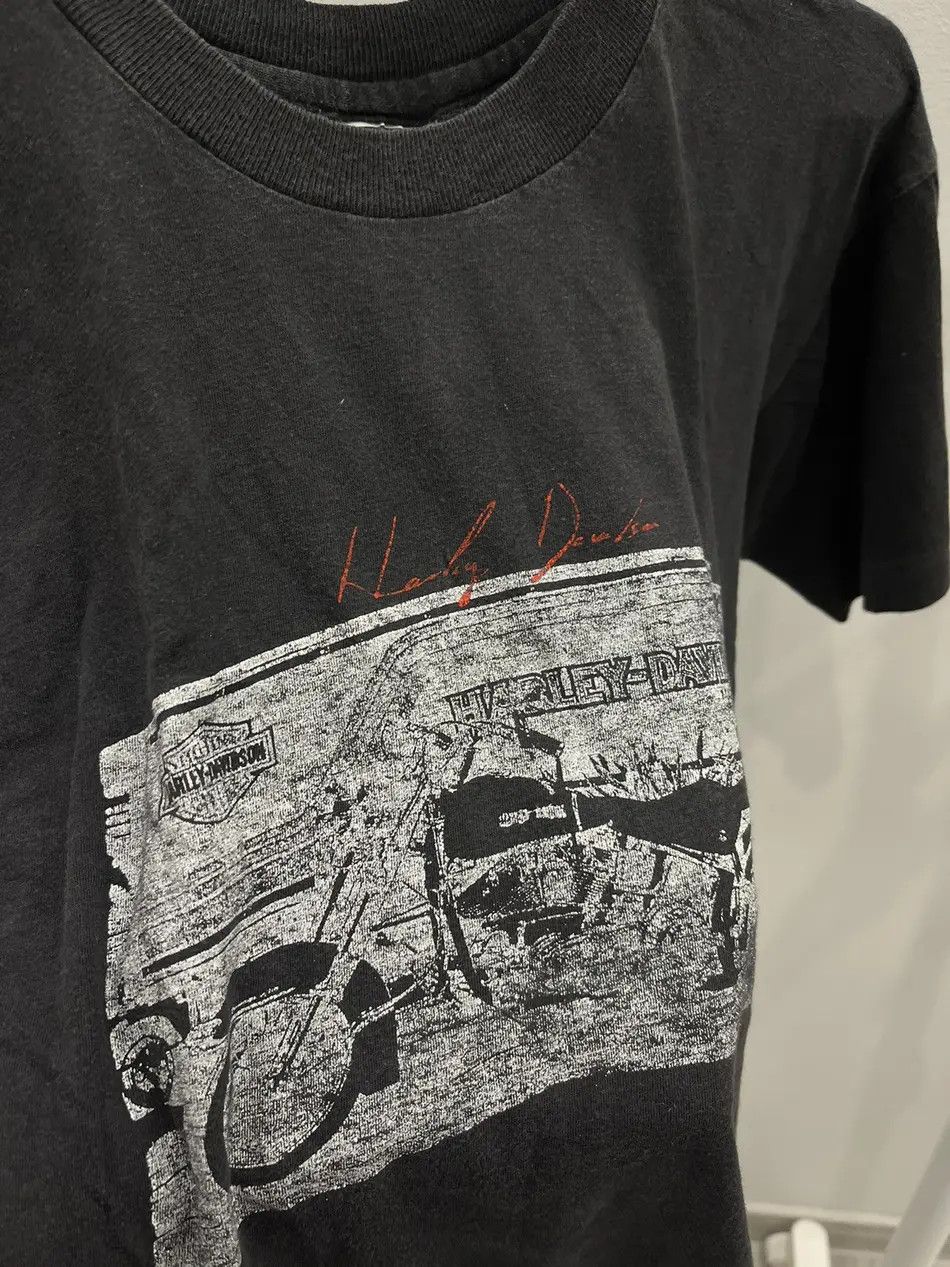 Harley Davidson Vintage Harley Davidson Logo Tee T-shirt Size US S / EU 44-46 / 1 - 2 Thumbnail