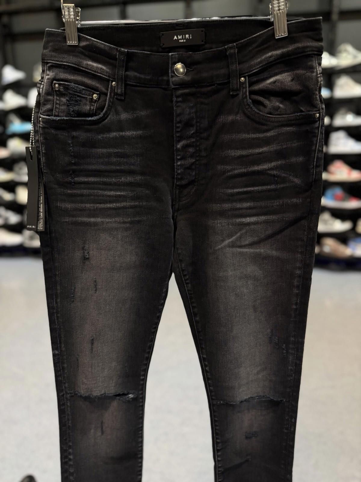 Amiri Size 31 - Amiri Slash Black Jeans 100% Authentic NEW Size US 31 - 6 Thumbnail