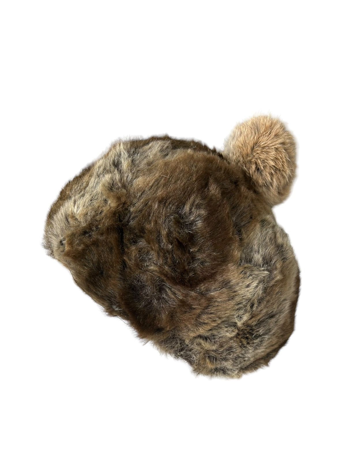 14th Addiction × Japanese Brand × Le Grande Bleu (L.G.B.) Punk Bondage Style Fur Hats ☠️🎌 Size ONE SIZE - 3 Thumbnail