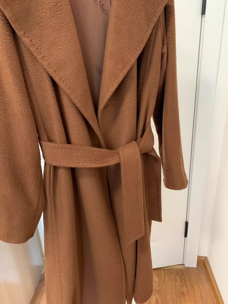 Max Mara Max Mara Water ripple brightens caramel color Size S / US 4 / IT 40 - 2 Thumbnail