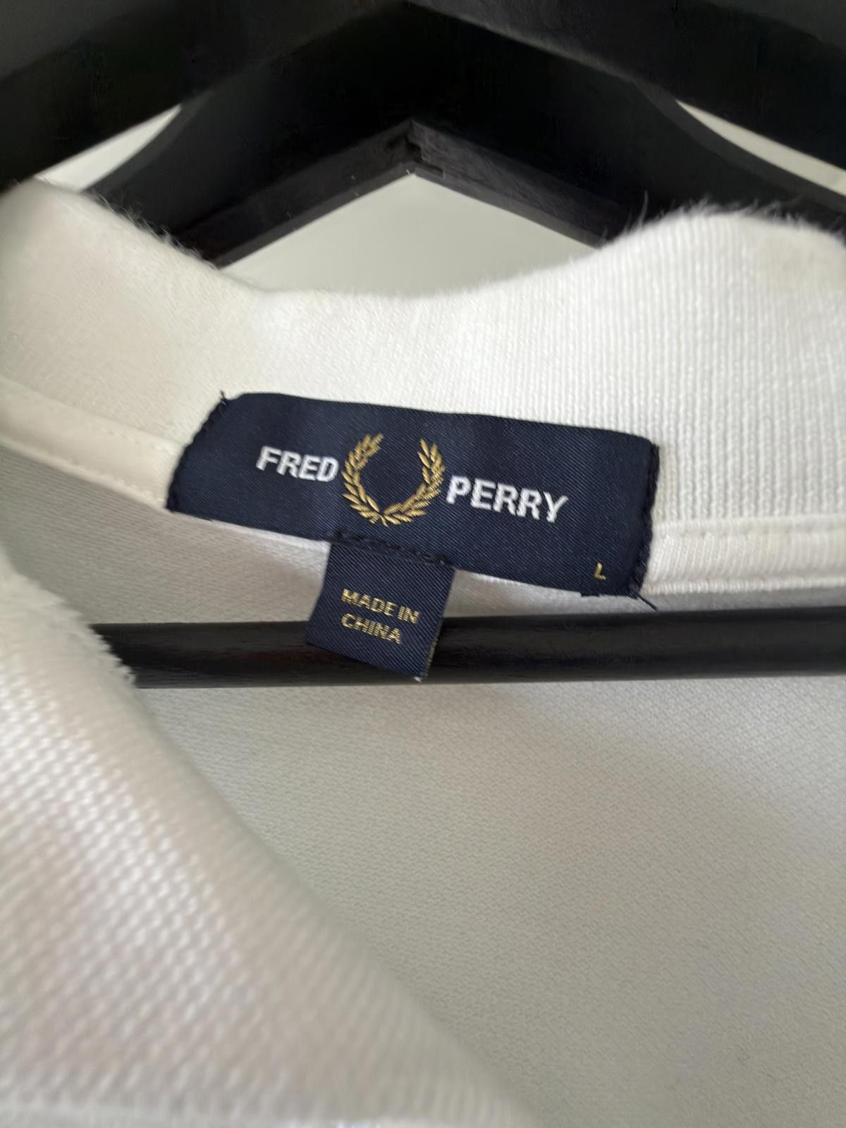 Fred Perry Fred Perry Twin Tipped Polo White Size US L / EU 52-54 / 3 - 3 Thumbnail