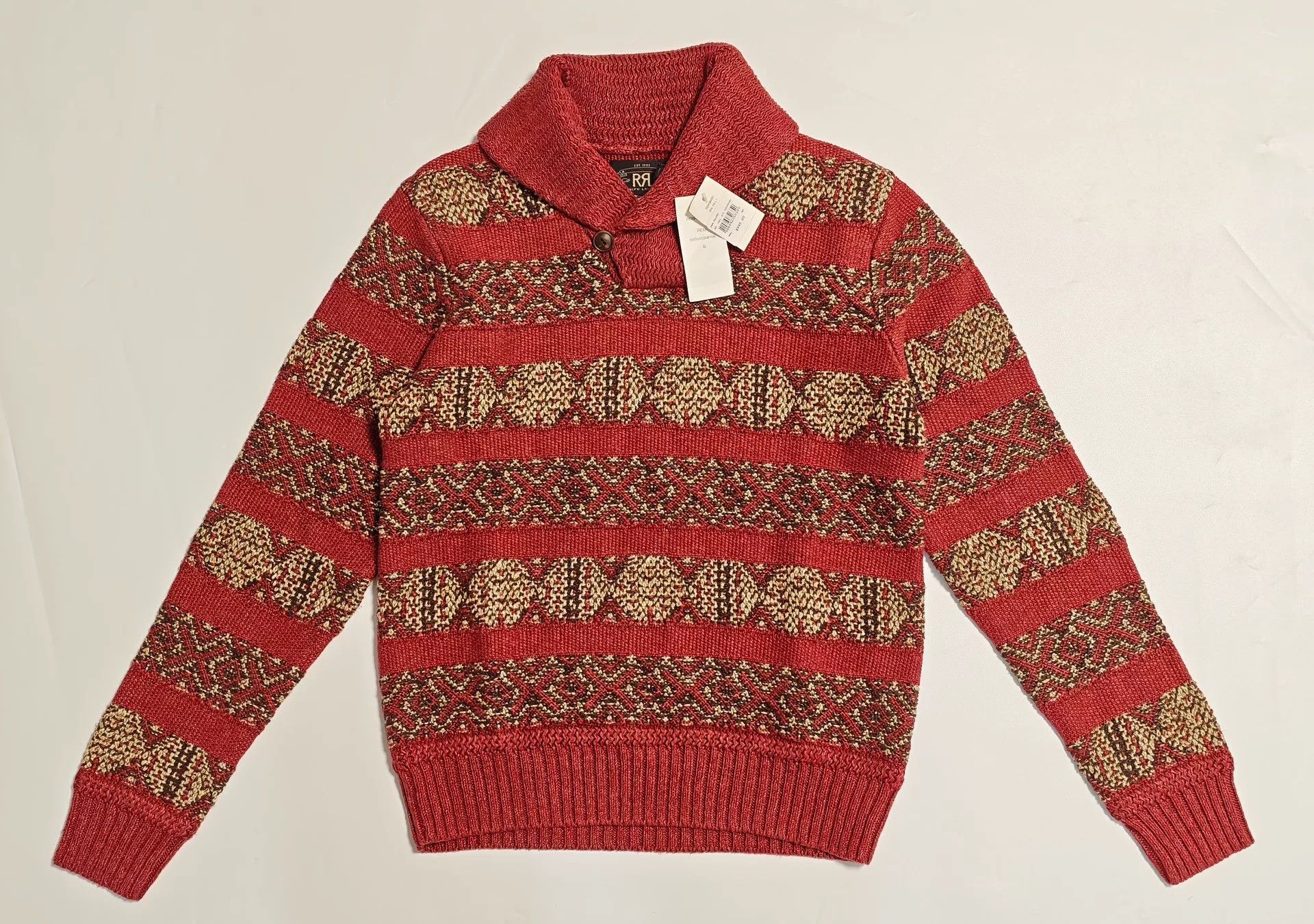 RRL Ralph Lauren Ralph Lauren RRL Fair Isle Knit Sweater Size US S / EU 44-46 / 1 - 1 Thumbnail