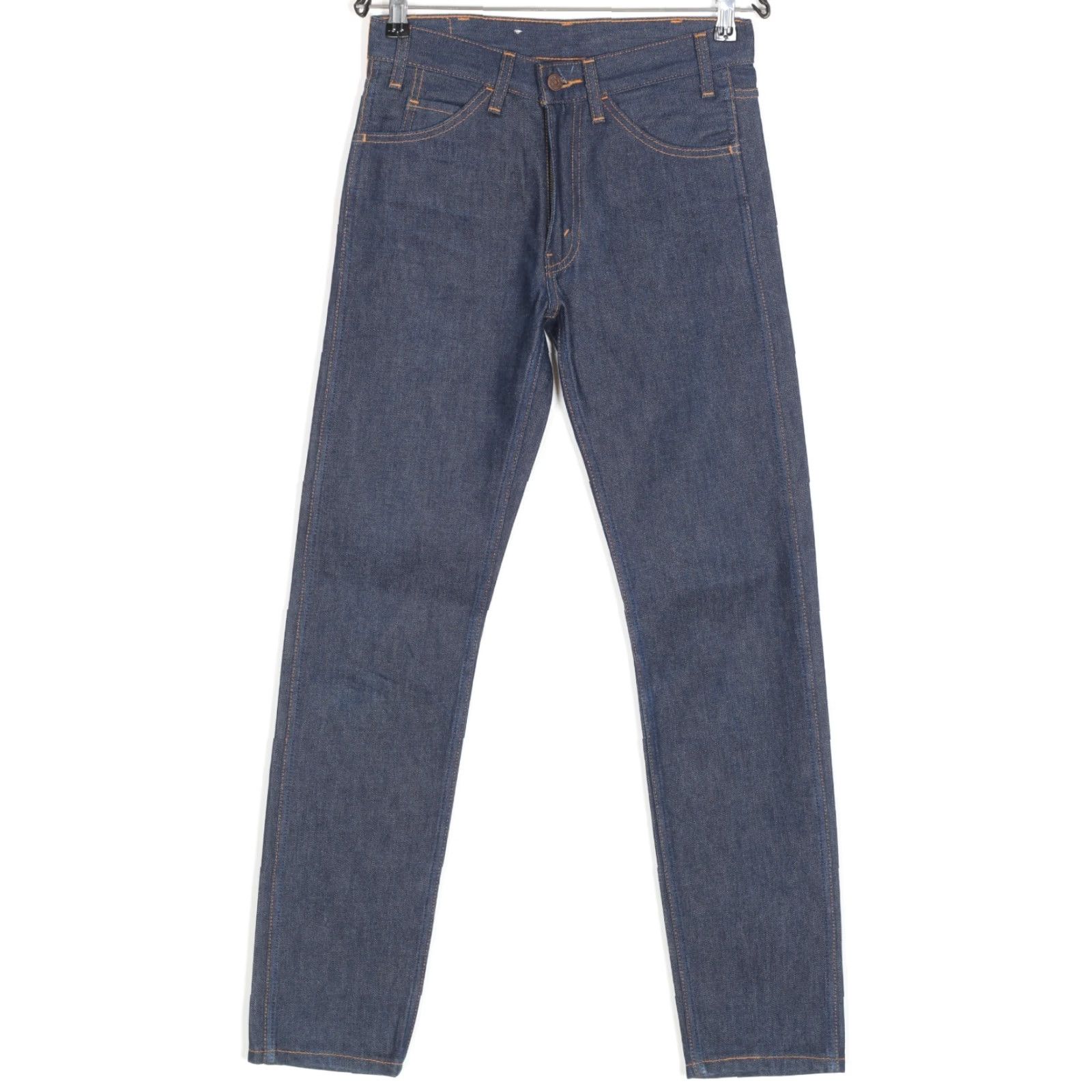 Levi's VINTAGE LEVI’S? 606 Orange Big E Jeans Men 27W 32L Zip 5-Pocket Denim Slim Tapered Shirt Hats Size US 27 - 2 Thumbnail