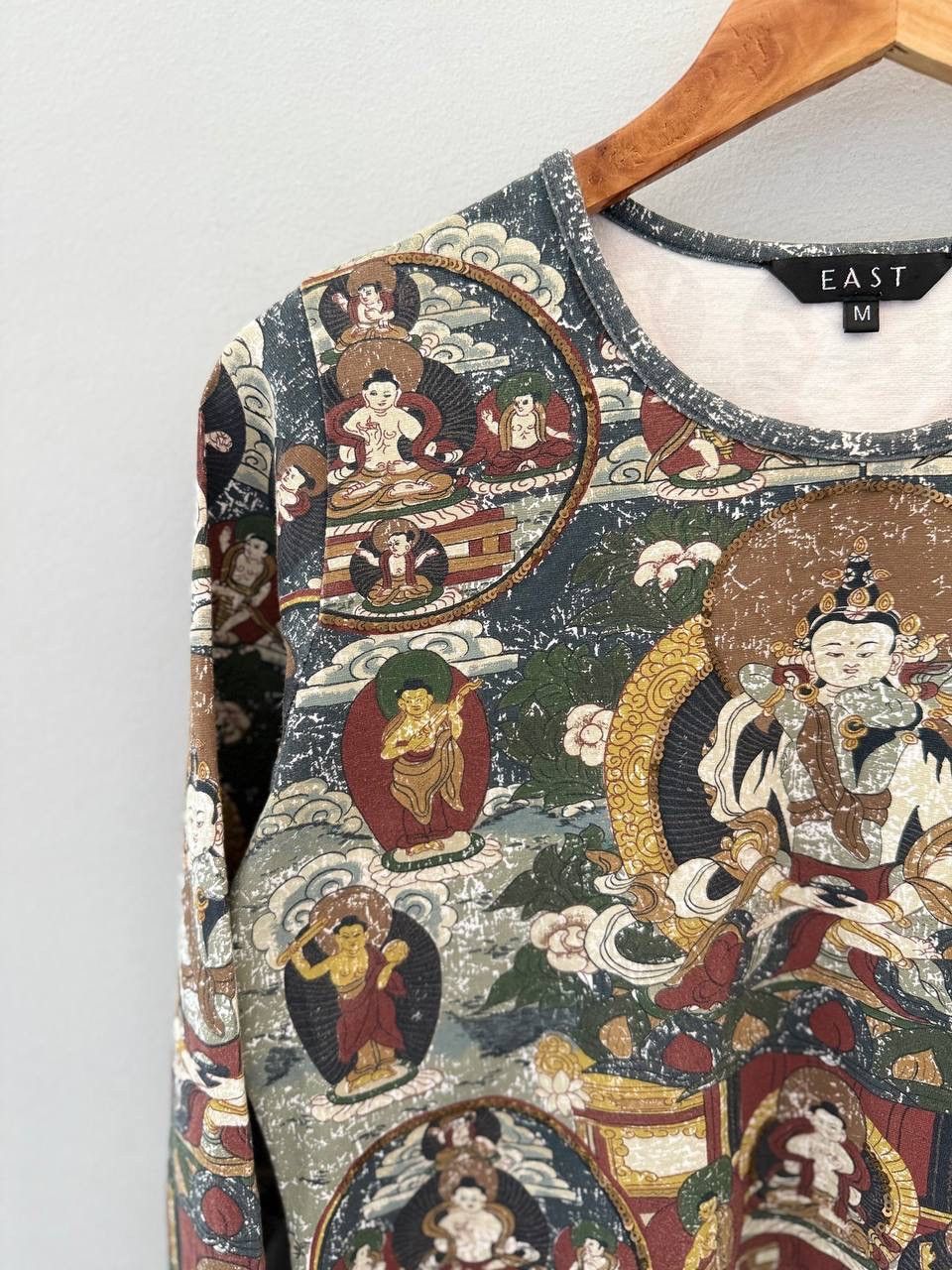 Japanese Brand Y2K tank top Indian jpg gaultier margiela cavalli 00s Size M / US 6-8 / IT 42-44 - 3 Thumbnail