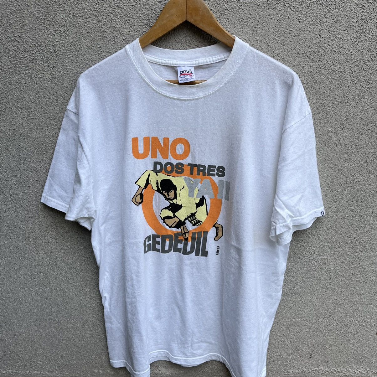 Good Enough 90s GOOD ENOUGH Gedevil tee vintage Size US XL / EU 56 / 4 - 2 Thumbnail
