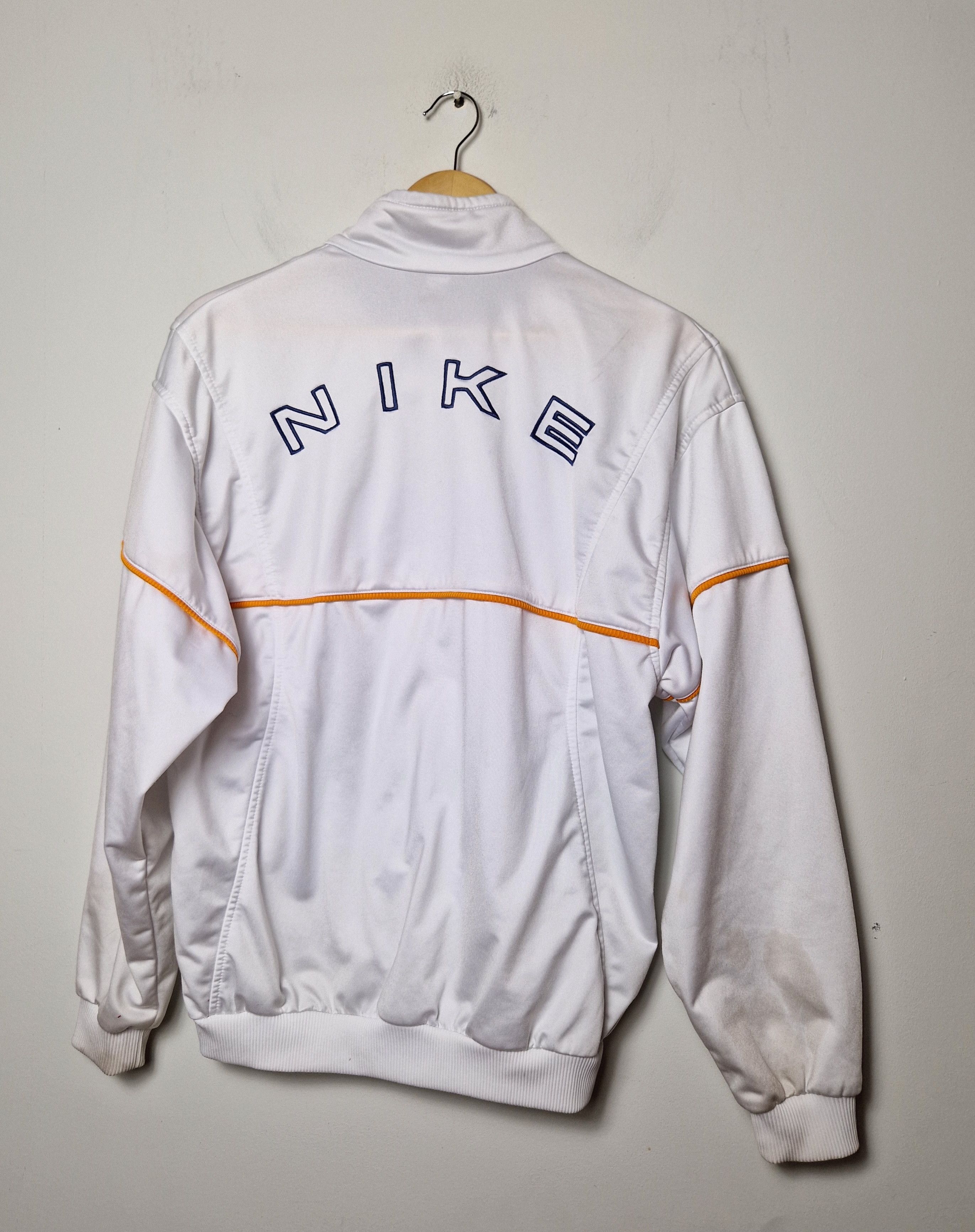 Nike vintage 90s spellout zip