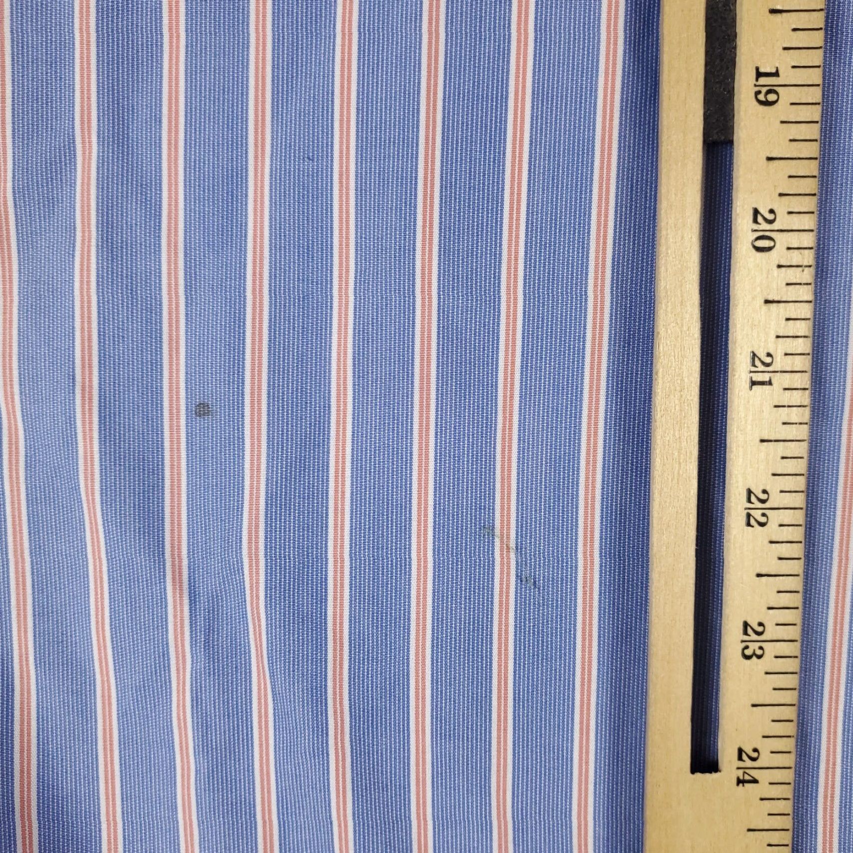 Brooks Brothers Brooks Brothers Dress Shirt Mens 16.5 Blue Striped Button-Up Long Sleeve Regular Fit Size 42R - 4 Thumbnail