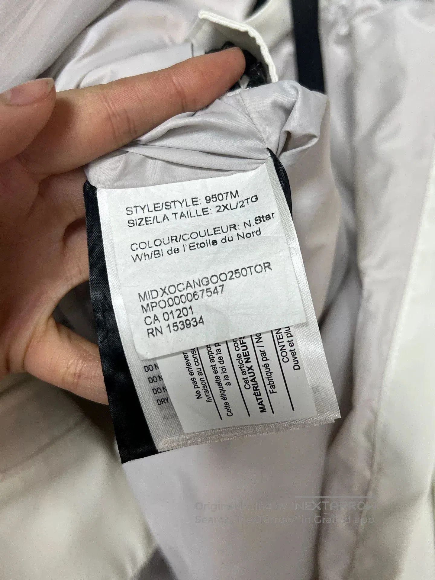 Canada Goose canada goose white down vest. Size US XXL / EU 58 / 5 - 4 Thumbnail