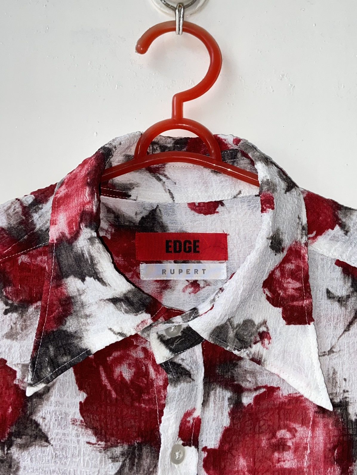 Designer × Japanese Brand EDGE RUPERT Flower Motive Shirt Size US S / EU 44-46 / 1 - 14 Thumbnail